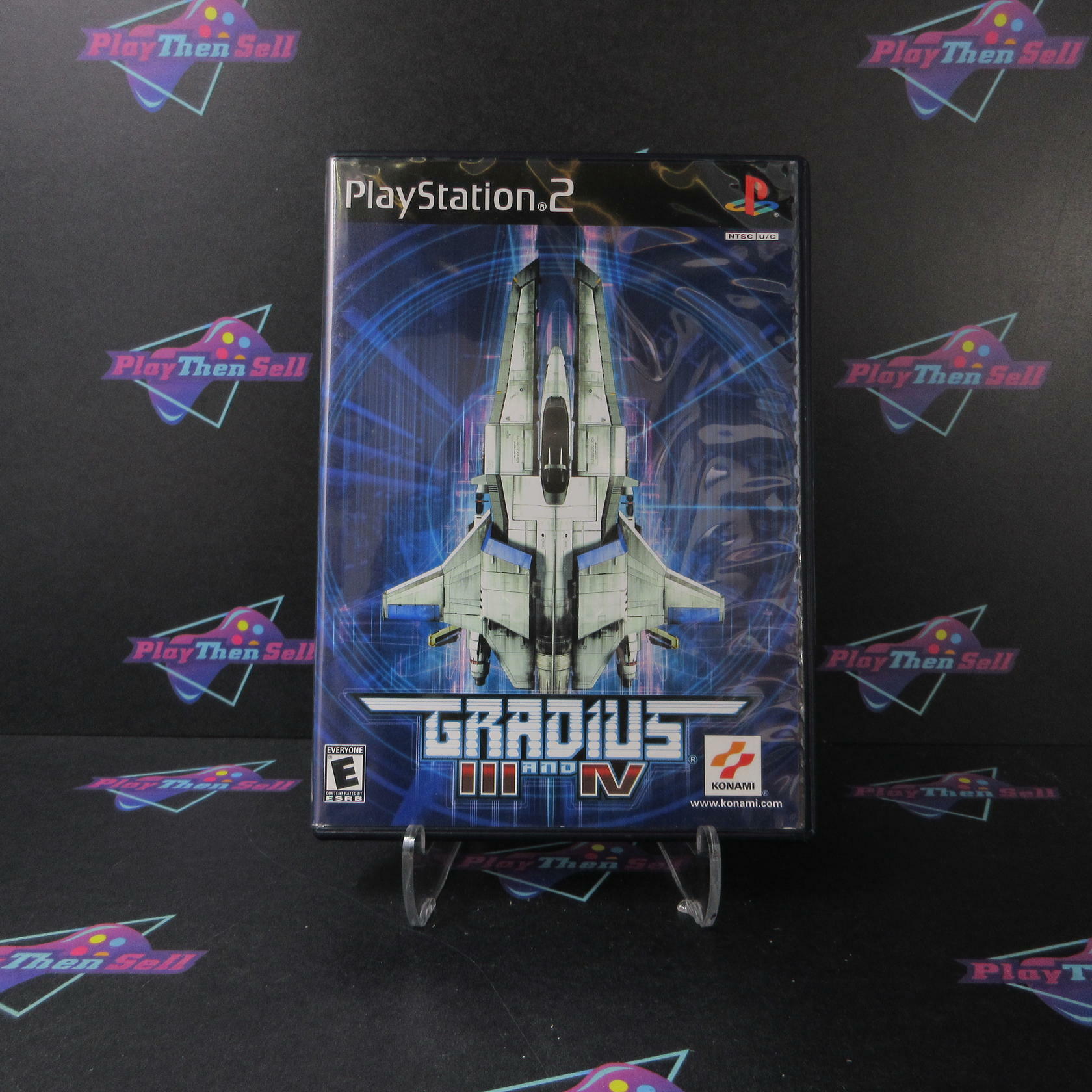 Gradius III & IV PS2 PlayStation 2 + Reg Card - Like New