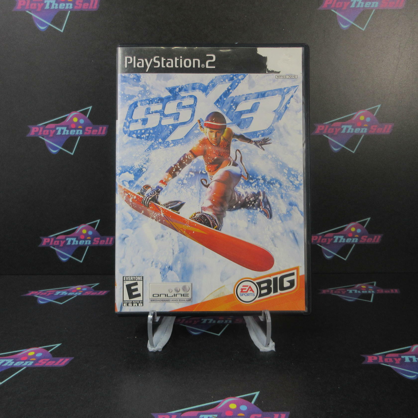 SSX 3 PS2 PlayStation 2 AD Complete CIB - Very Good