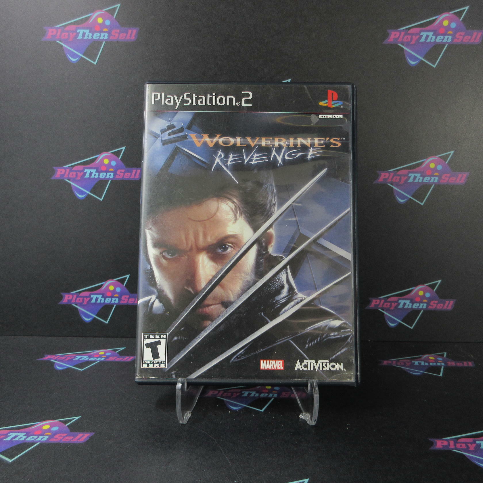 X2 Wolverine's Revenge PS2 PlayStation 2 AD/NM - Very Good
