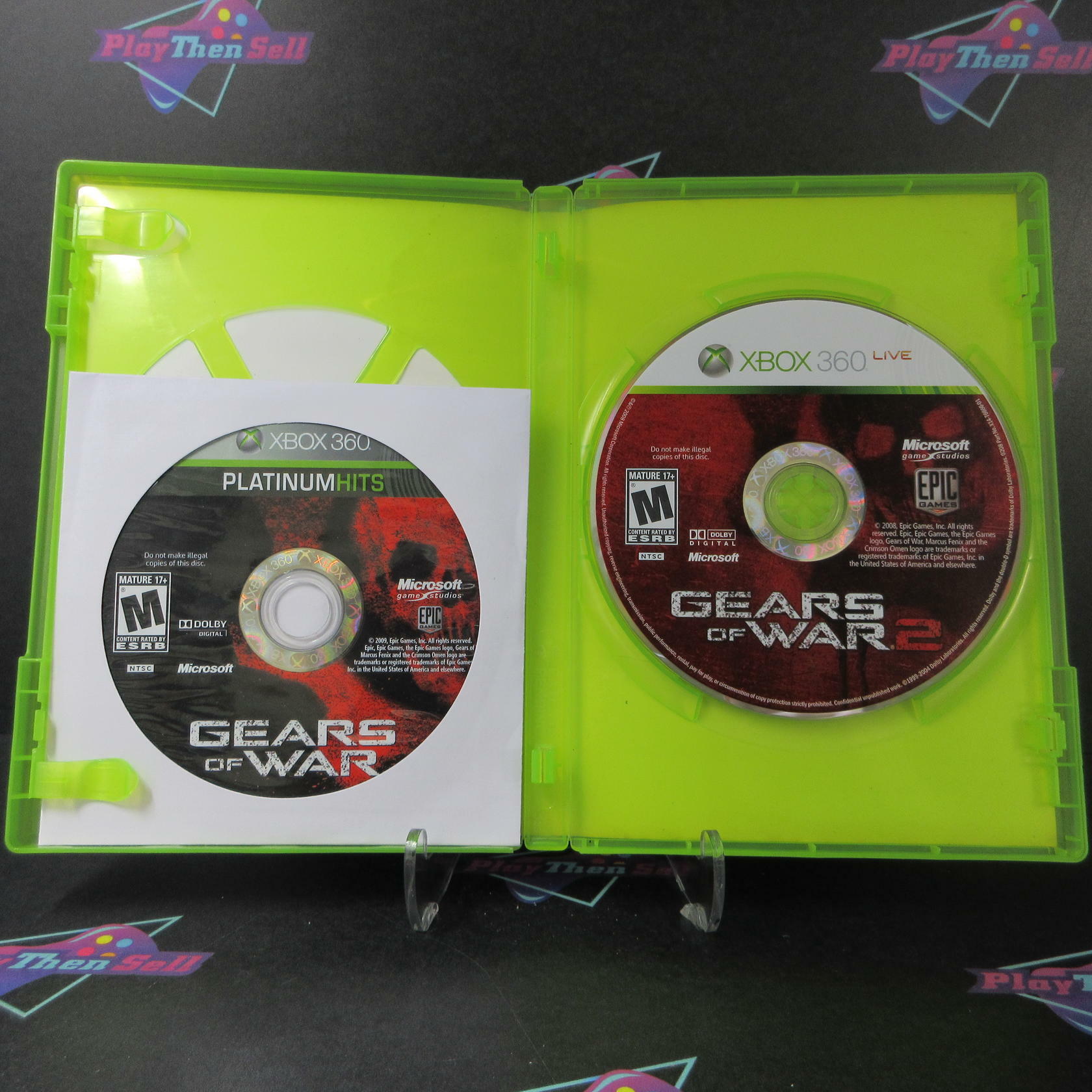 Gears of War Triple Pack Xbox 360 AD/NM - Very Good