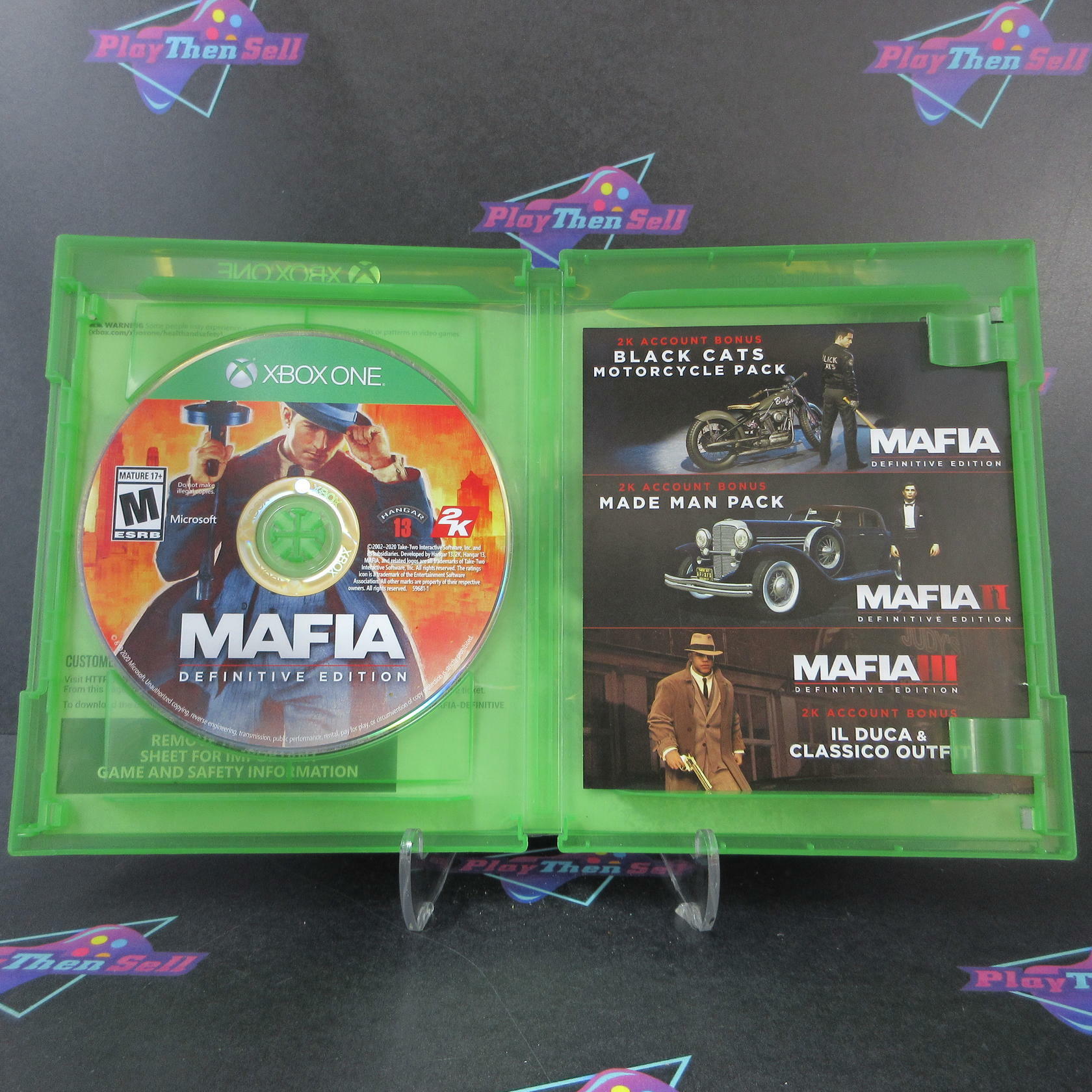 Mafia Definitive Edition Xbox One AD Complete CIB - Very Good