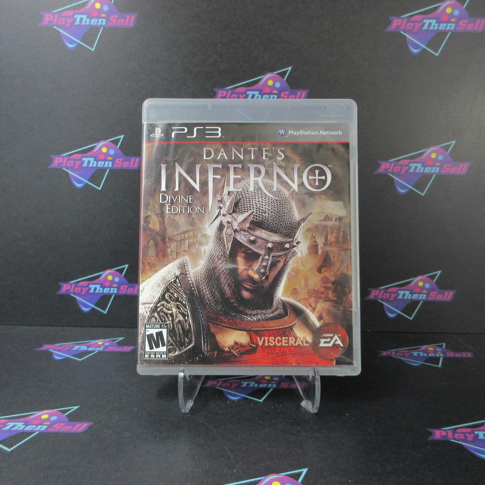 Dante's Inferno Divine Edition + Sleeve PS3 PlayStation 3 AD Complete CIB - Very Good