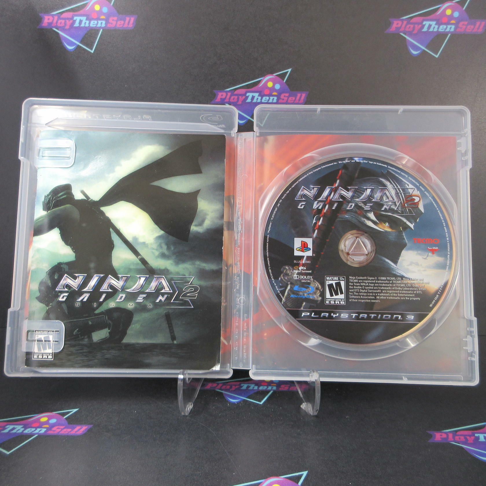 Ninja Gaiden Sigma 2 PS3 PlayStation 3 AD Complete CIB - Very Good