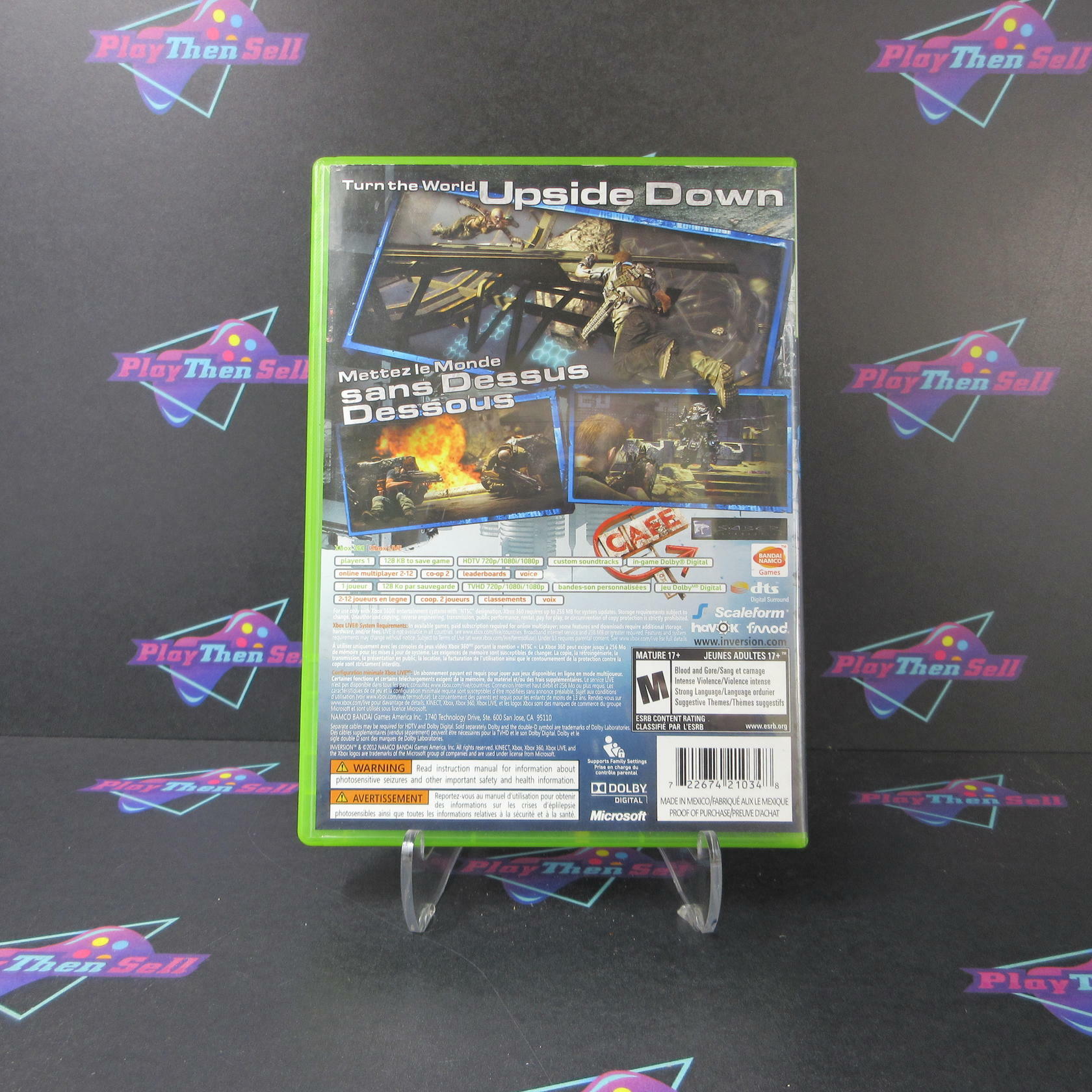 Inversion Xbox 360 AD Complete CIB - Very Good