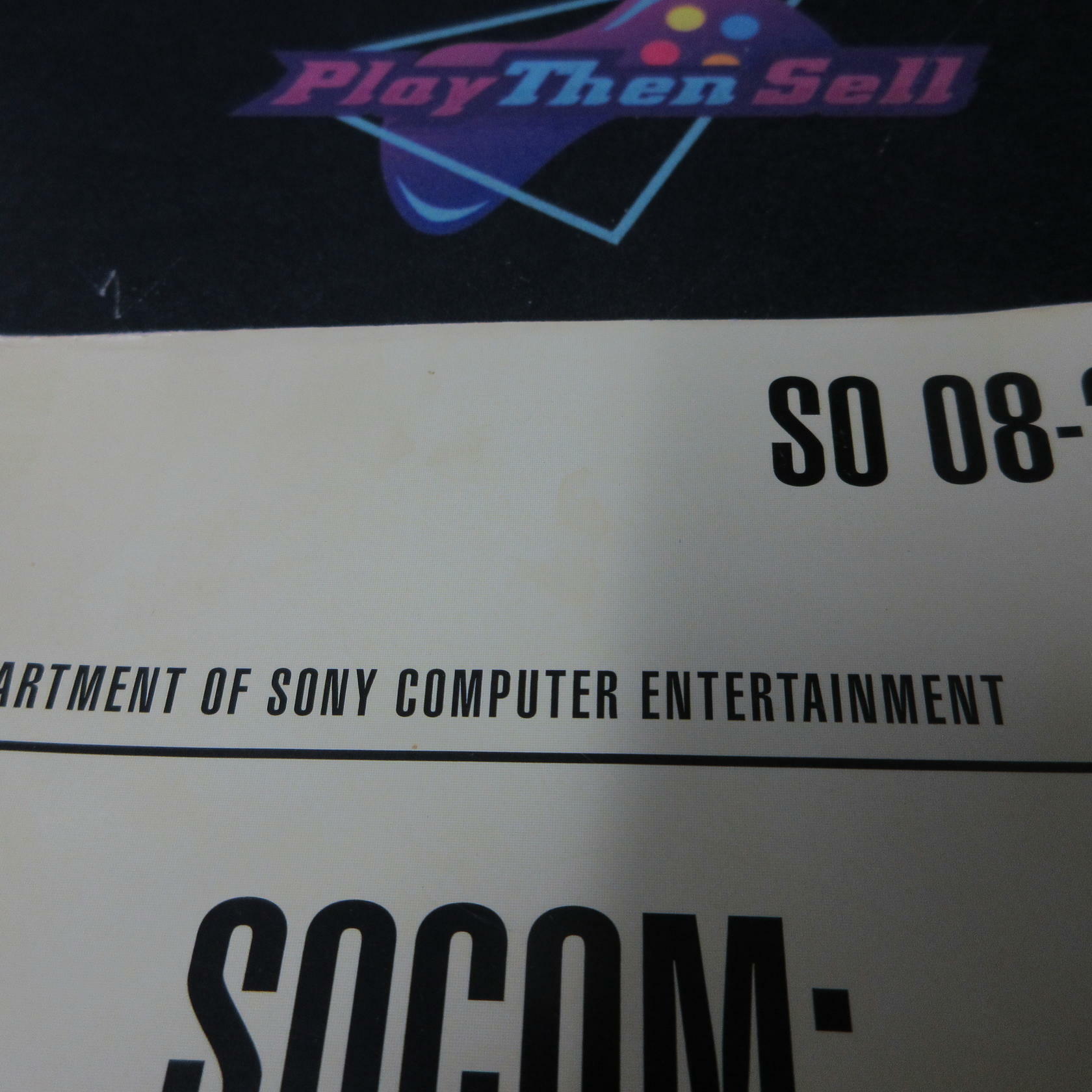 SOCOM US Navy Seals PS2 PlayStation 2 AD/MD Complete CIB - Very Good