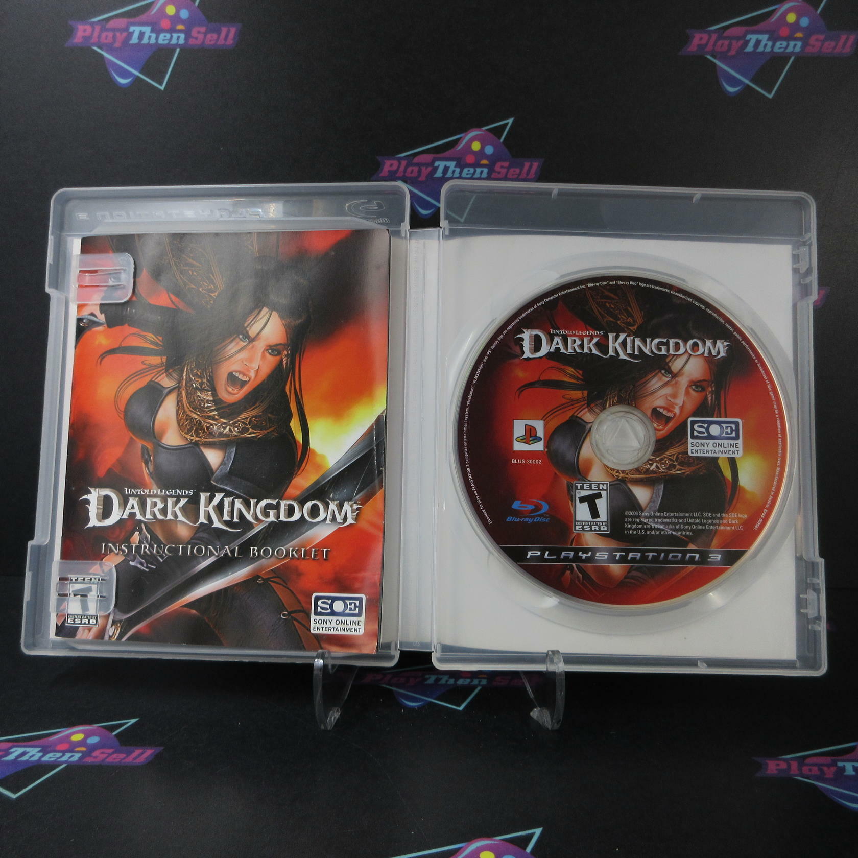 Untold Legends Dark Kingdom PS3 PlayStation 3 AD/MD Complete CIB - Very Good