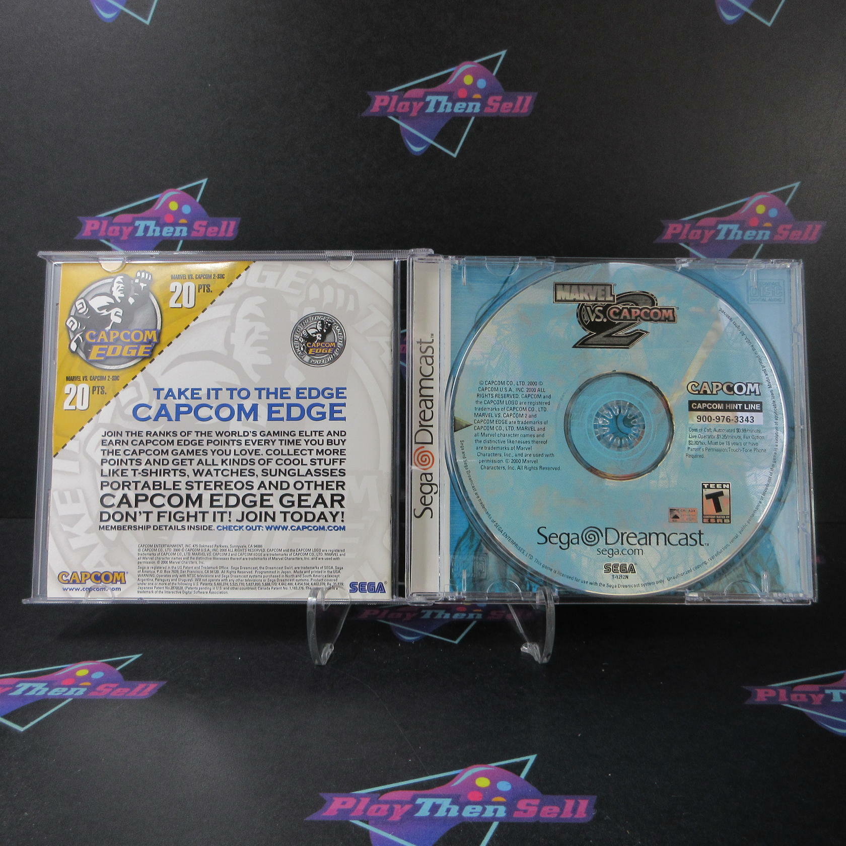 Marvel Vs Capcom 2 Sega Dreamcast + Reg Card - Like New