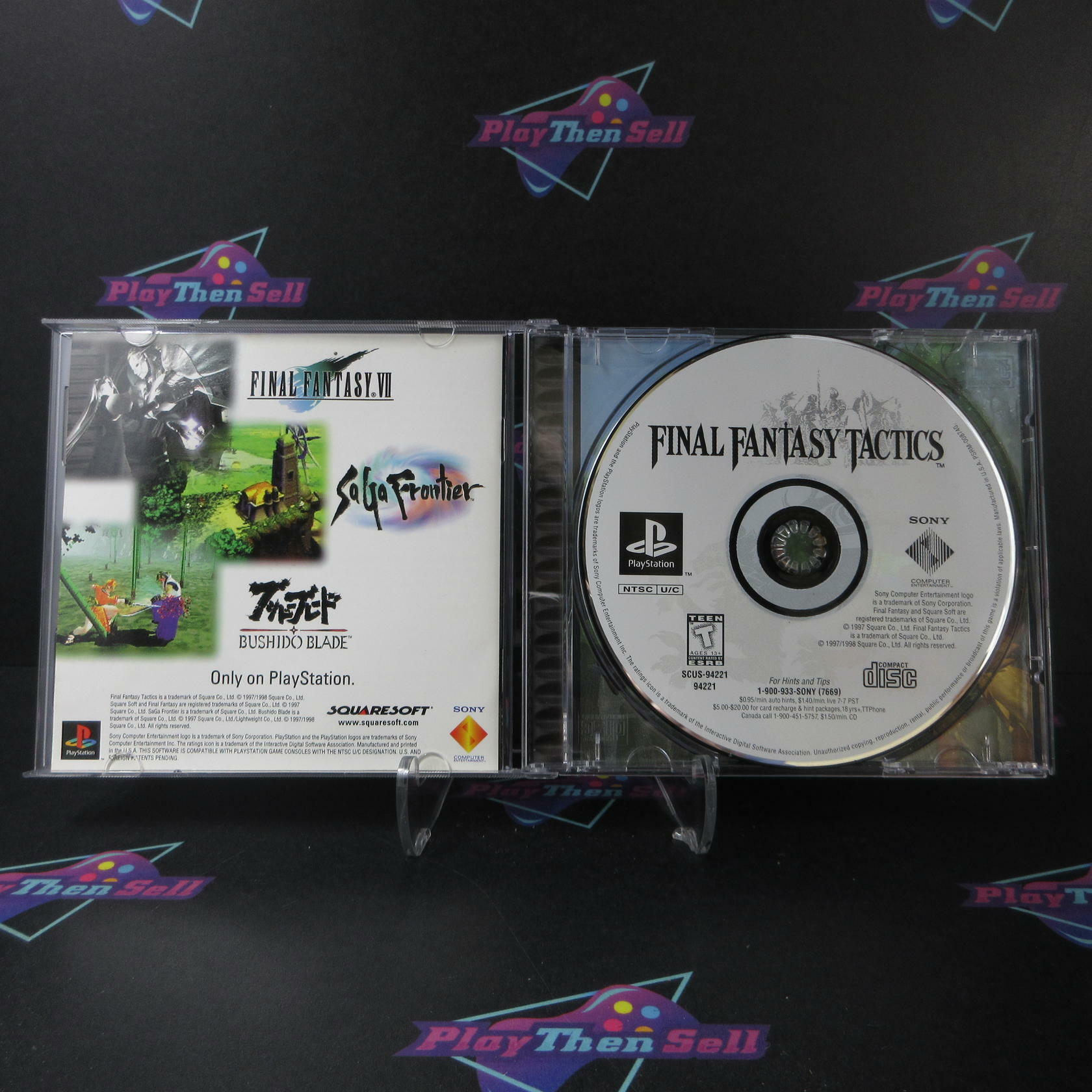 Final Fantasy Tactics PS1 PlayStation 1 - Like New