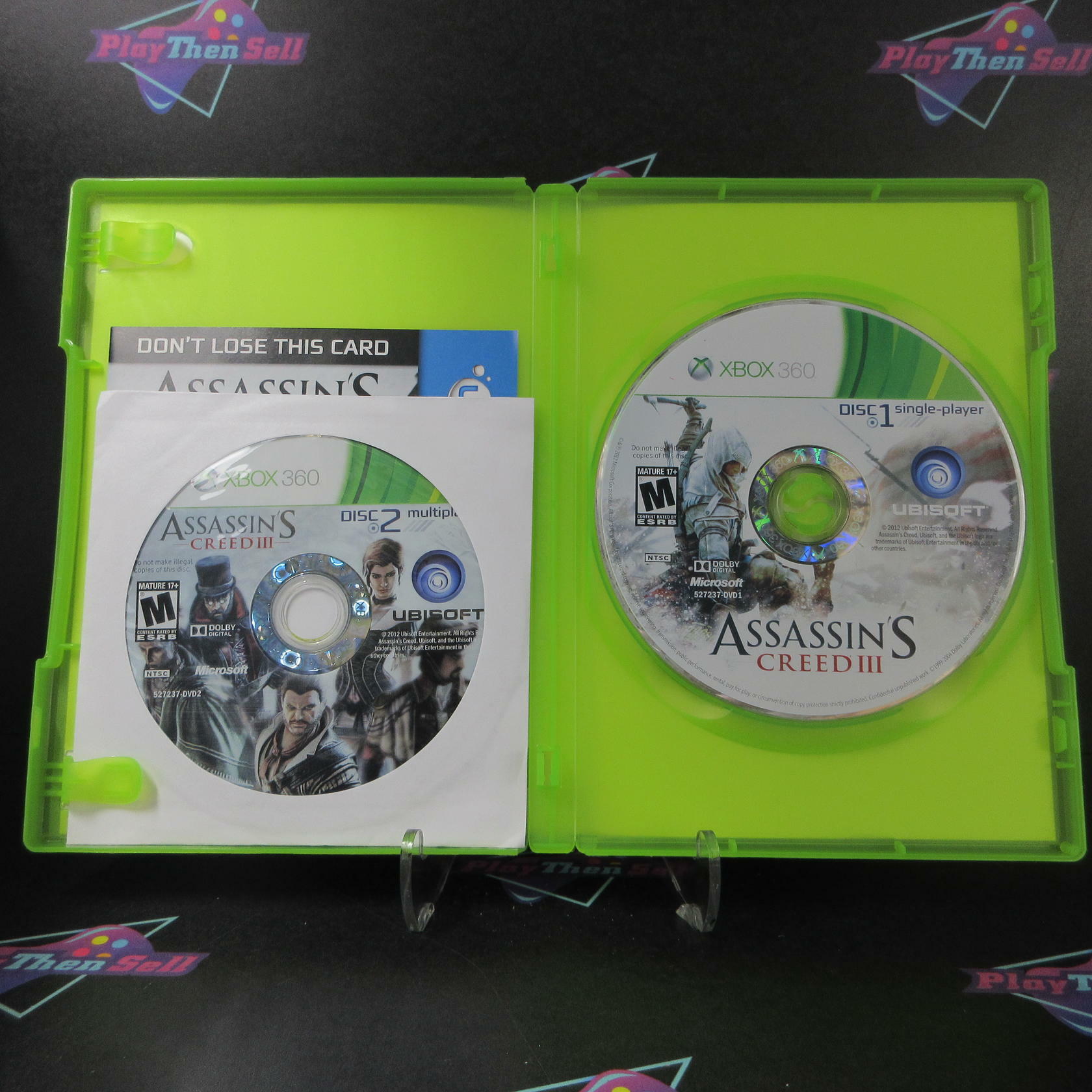 Assassin's Creed III Xbox 360 AD/NM - Very Good