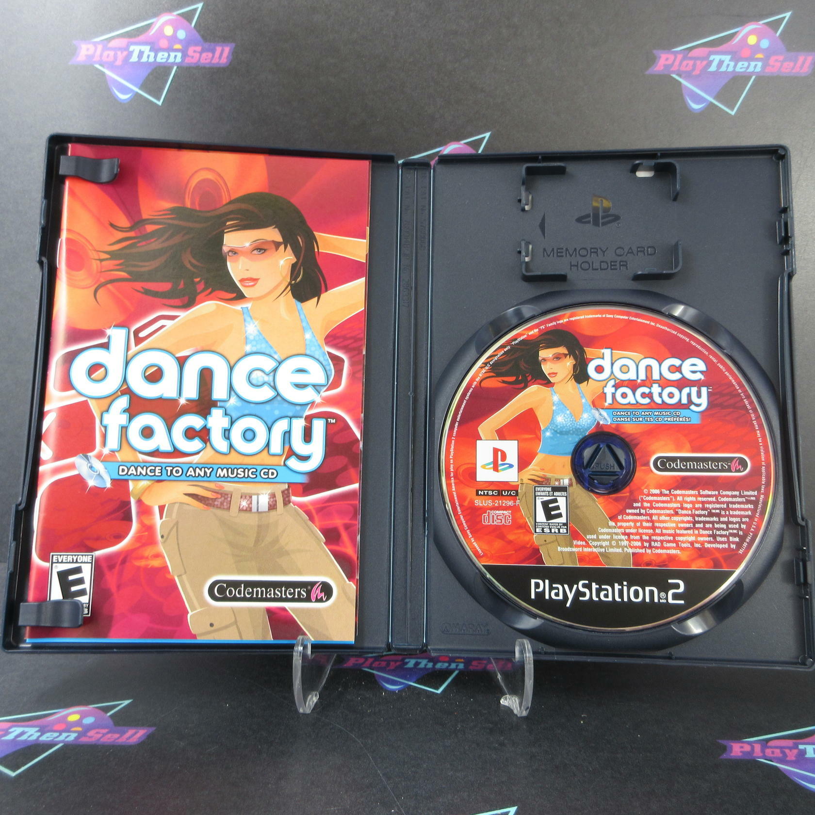 Dance Factory PS2 PlayStation 2 AD Complete CIB - Very Good