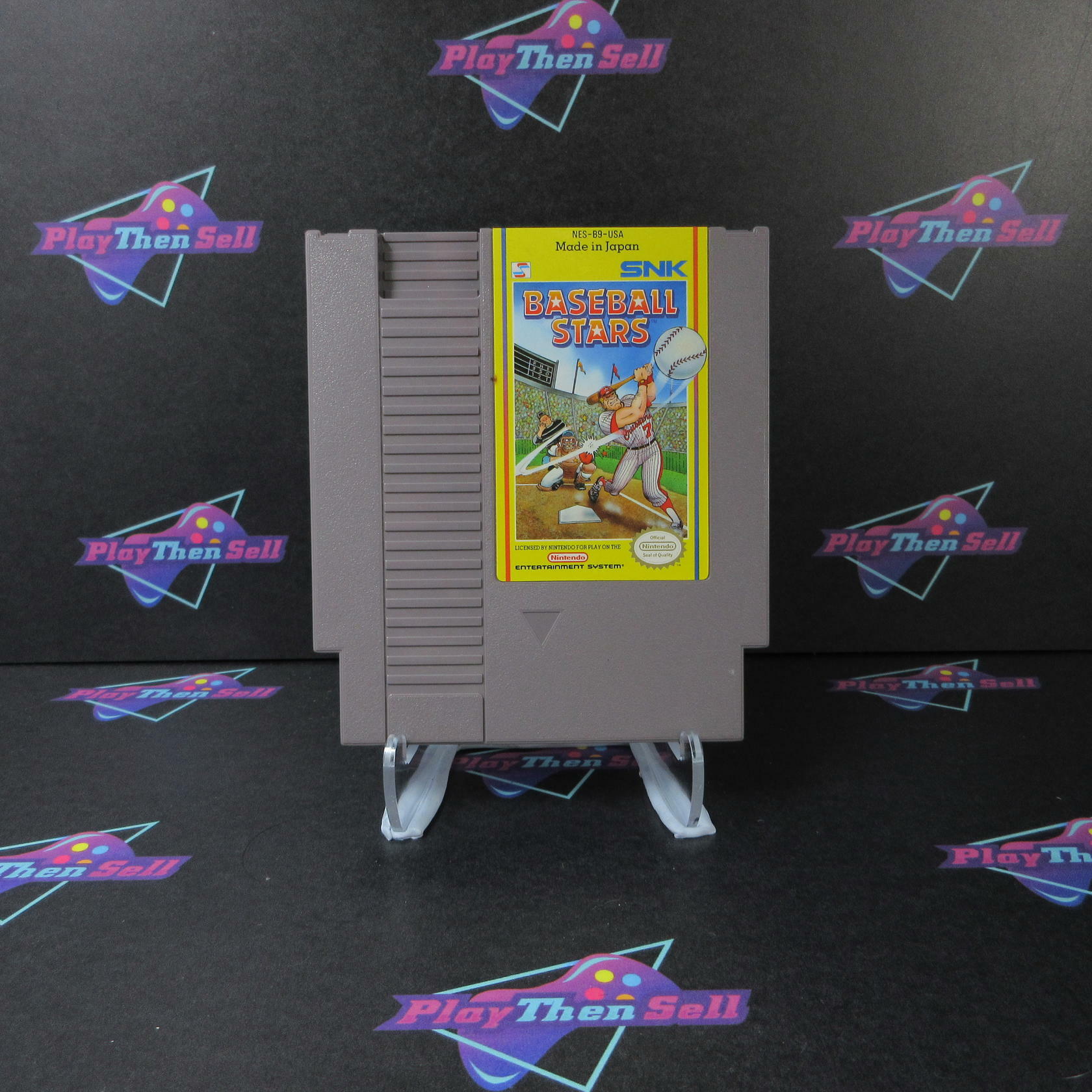 Baseball Stars Nintendo NES Cartridge Only Authentic / Tested - Very Good