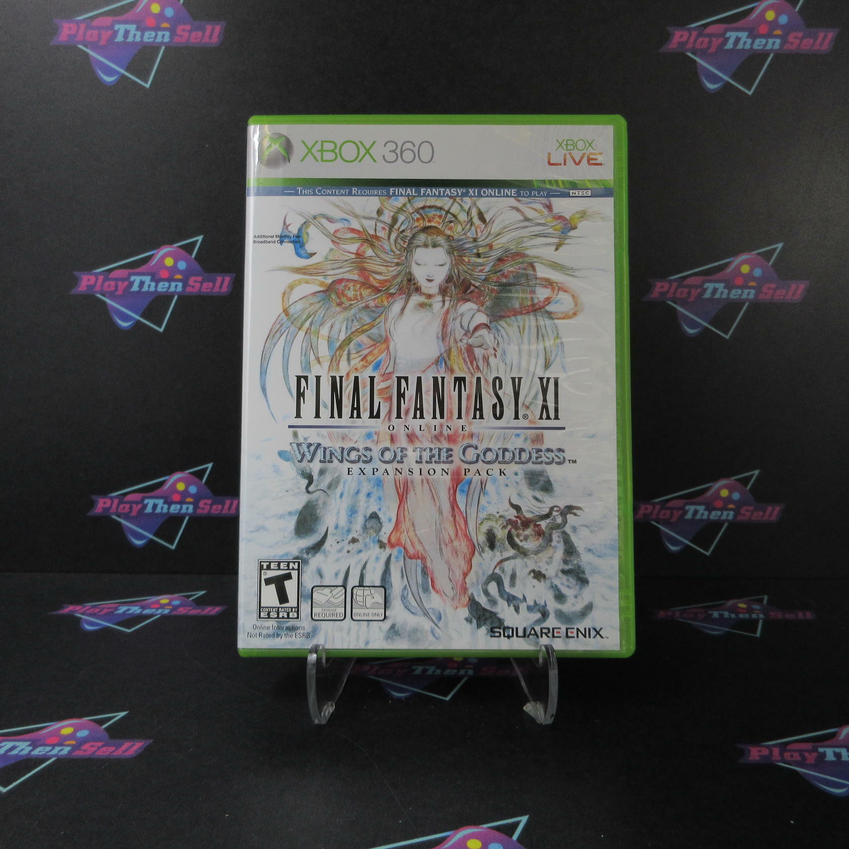 Final Fantasy XI Online Wings of the Goddess Expansion Pack Xbox 360 + Reg Card - Like New