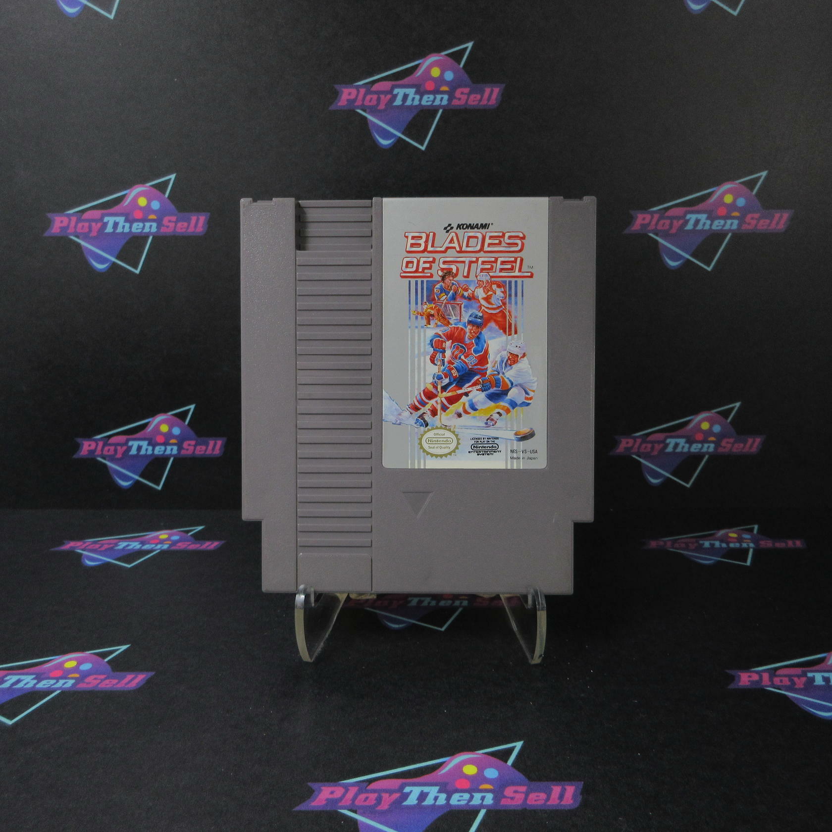 Blades of Steel Nintendo NES Cart Only Authentic /Tested - Very Good