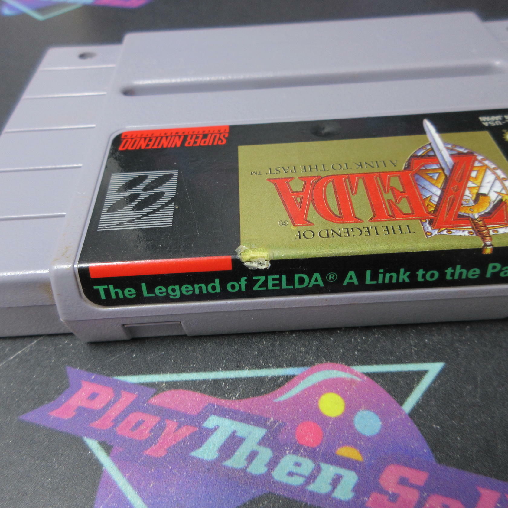 The Legend of Zelda A Link to the Past SNES Cart Only AD Authentic / Tested - Very Good