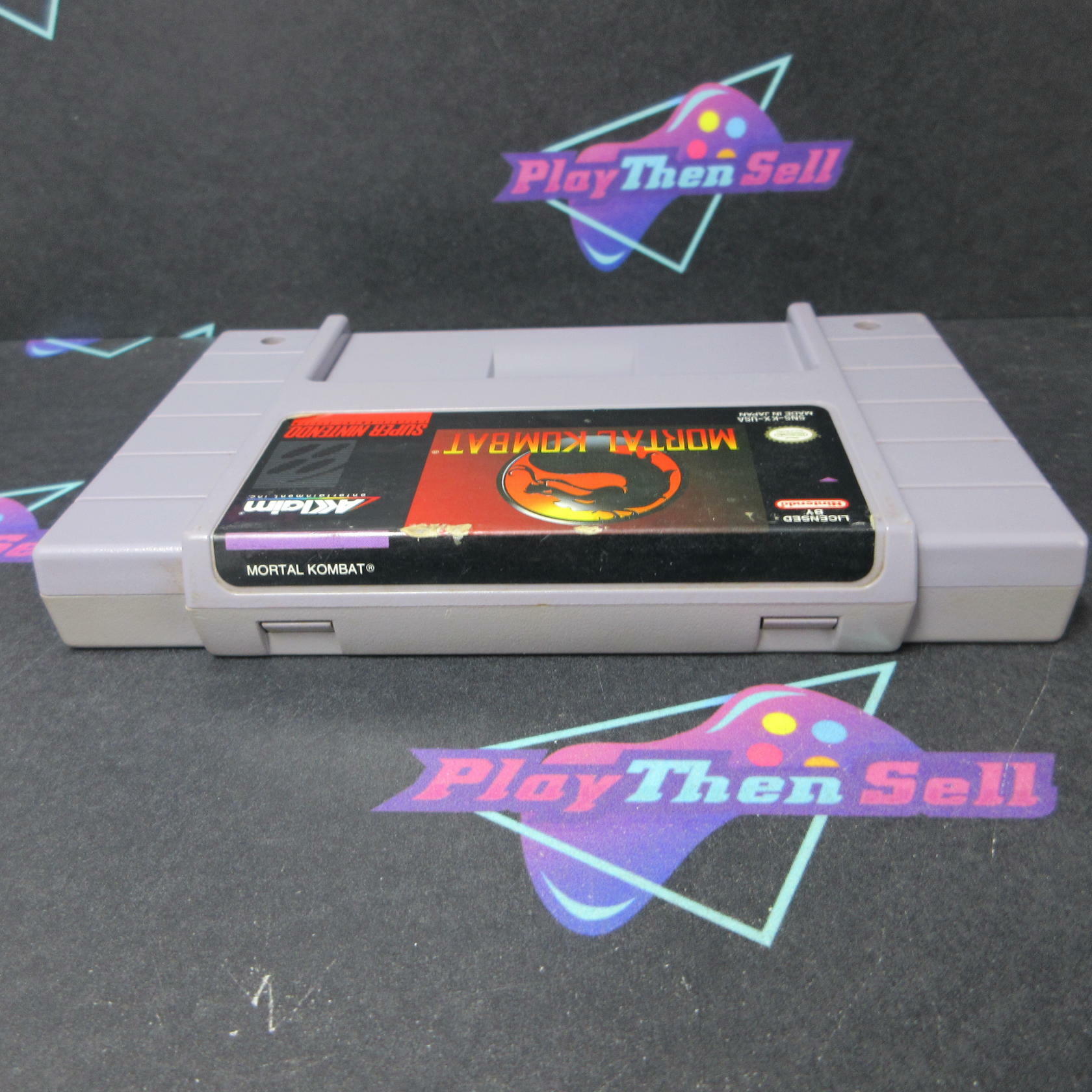 Mortal Kombat Super Nintendo SNES Cartridge Only AD Authentic / Tested - Very Good