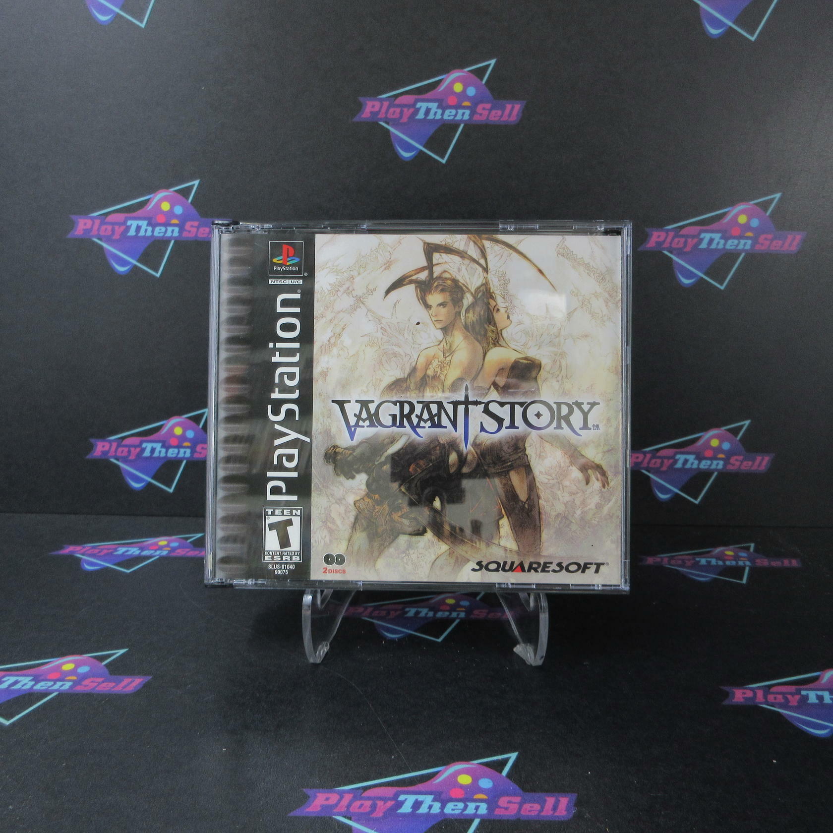 Vagrant Story PS1 PlayStation 1 + Demo Disc - Like New
