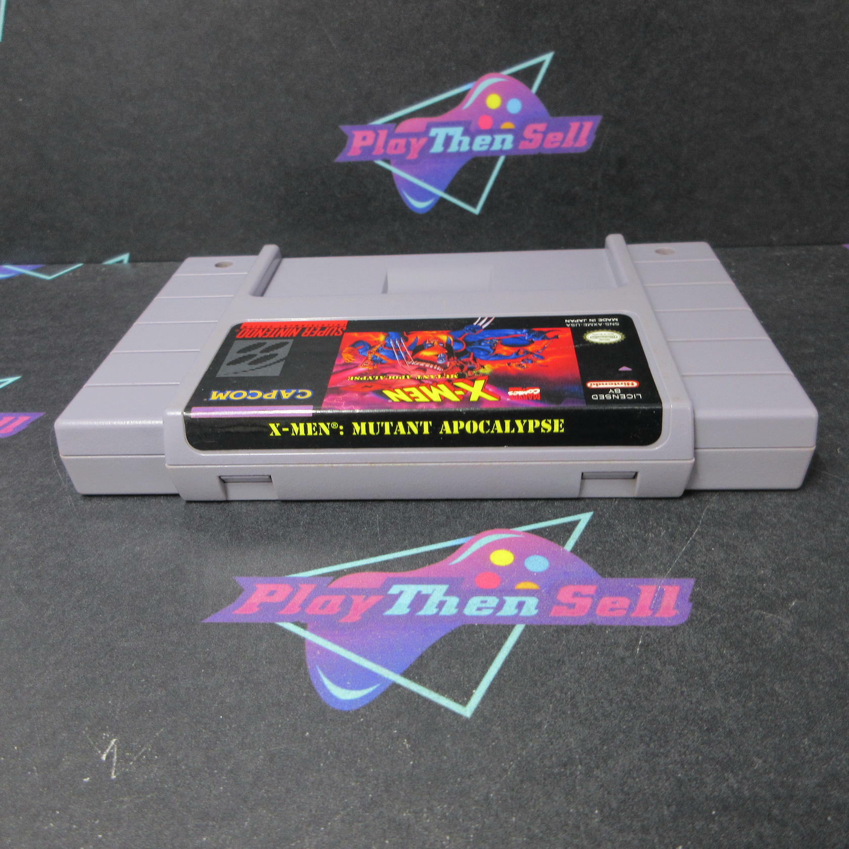 X-Men Mutant Apocalypse SNES Super Nintendo SNES Cartridge Only Authentic/Tested - Very Good