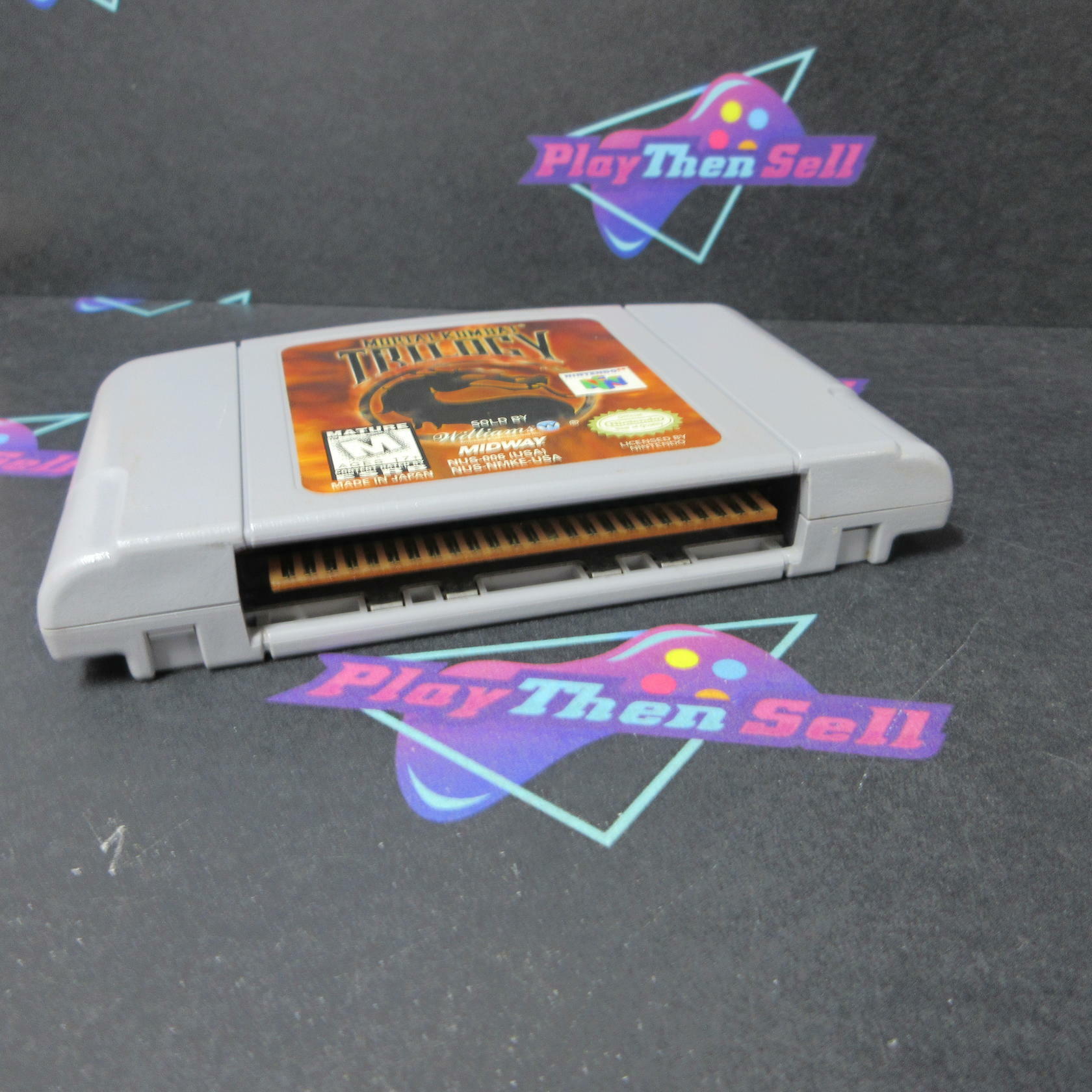 Mortal Kombat Trilogy Nintendo 64 N64 Cartridge Only Authentic /Tested - Very Good