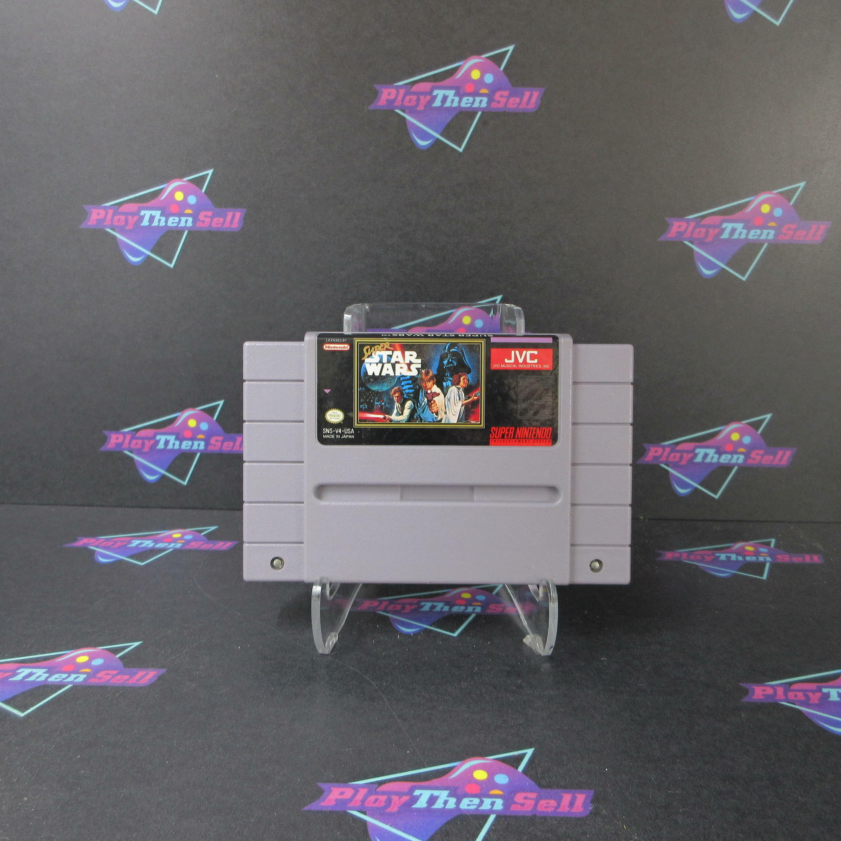 Super Star Wars Nintendo SNES Cartridge Only AD Authentic / Tested - Very Good