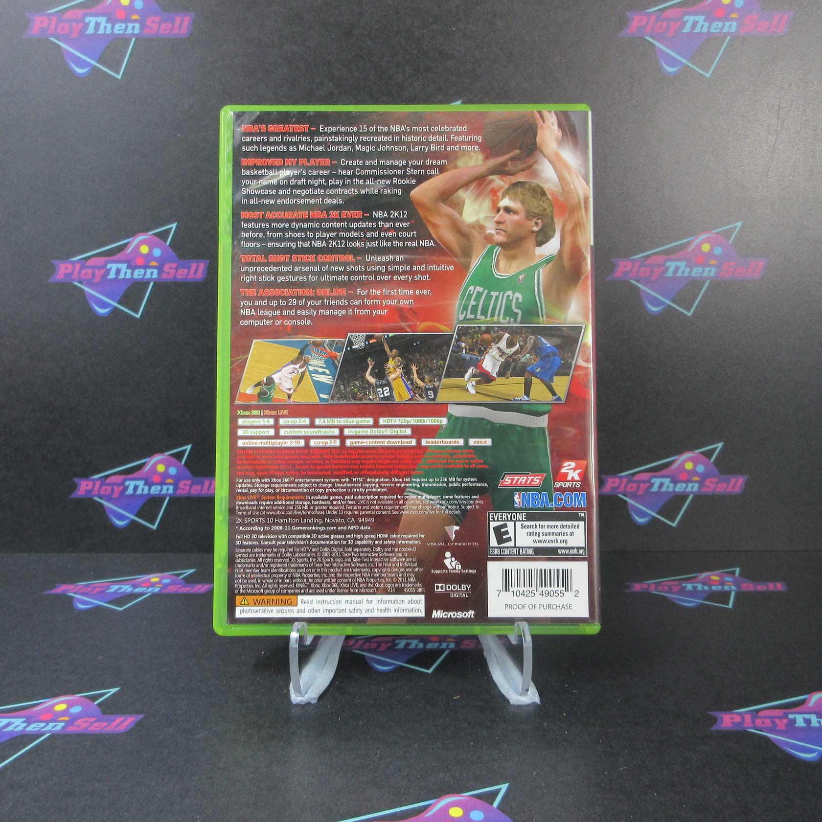 NBA 2K12 Larry Bird Xbox 360 - Like New