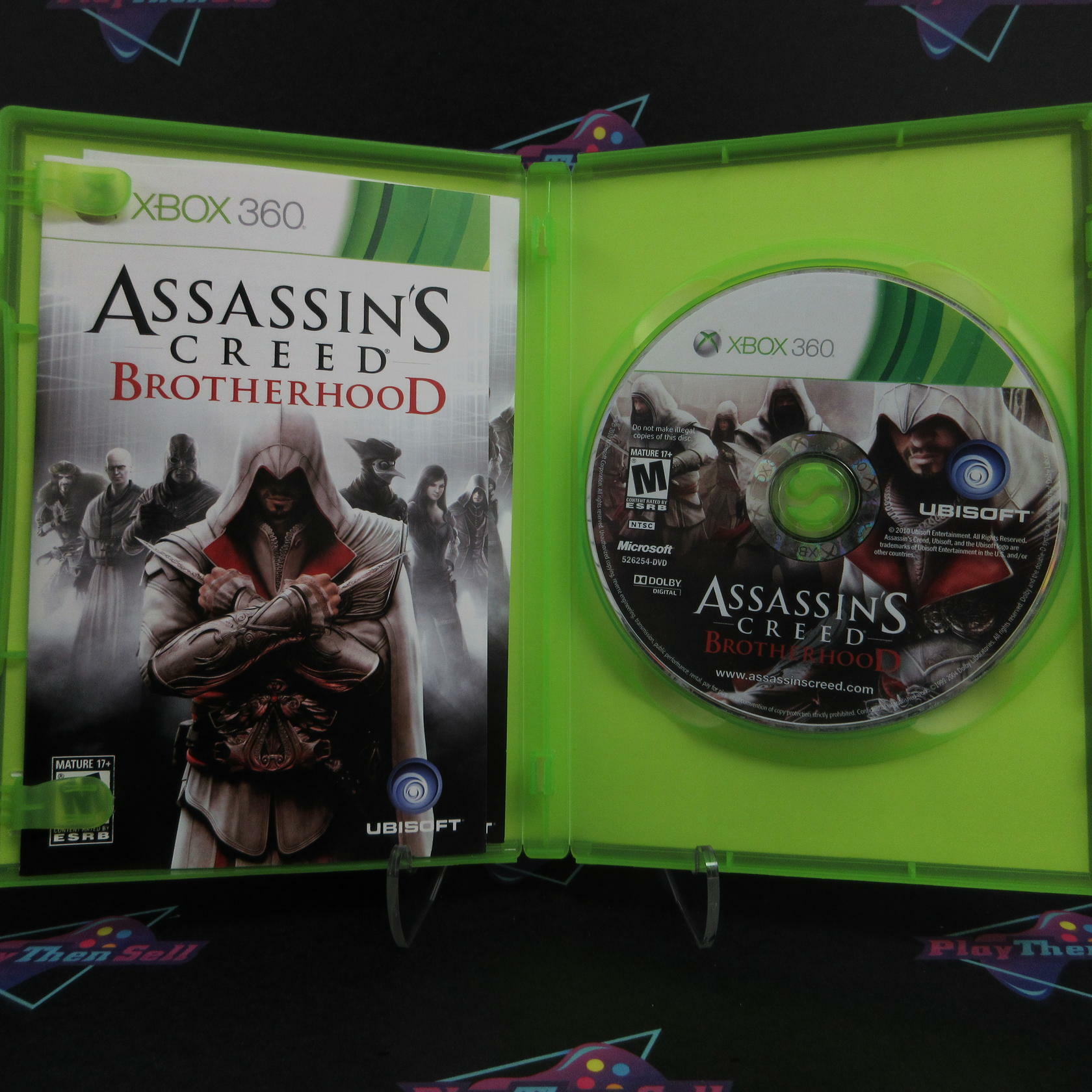 Assassin's Creed Brotherhood Xbox 360 AD Complete CIB - Very Good