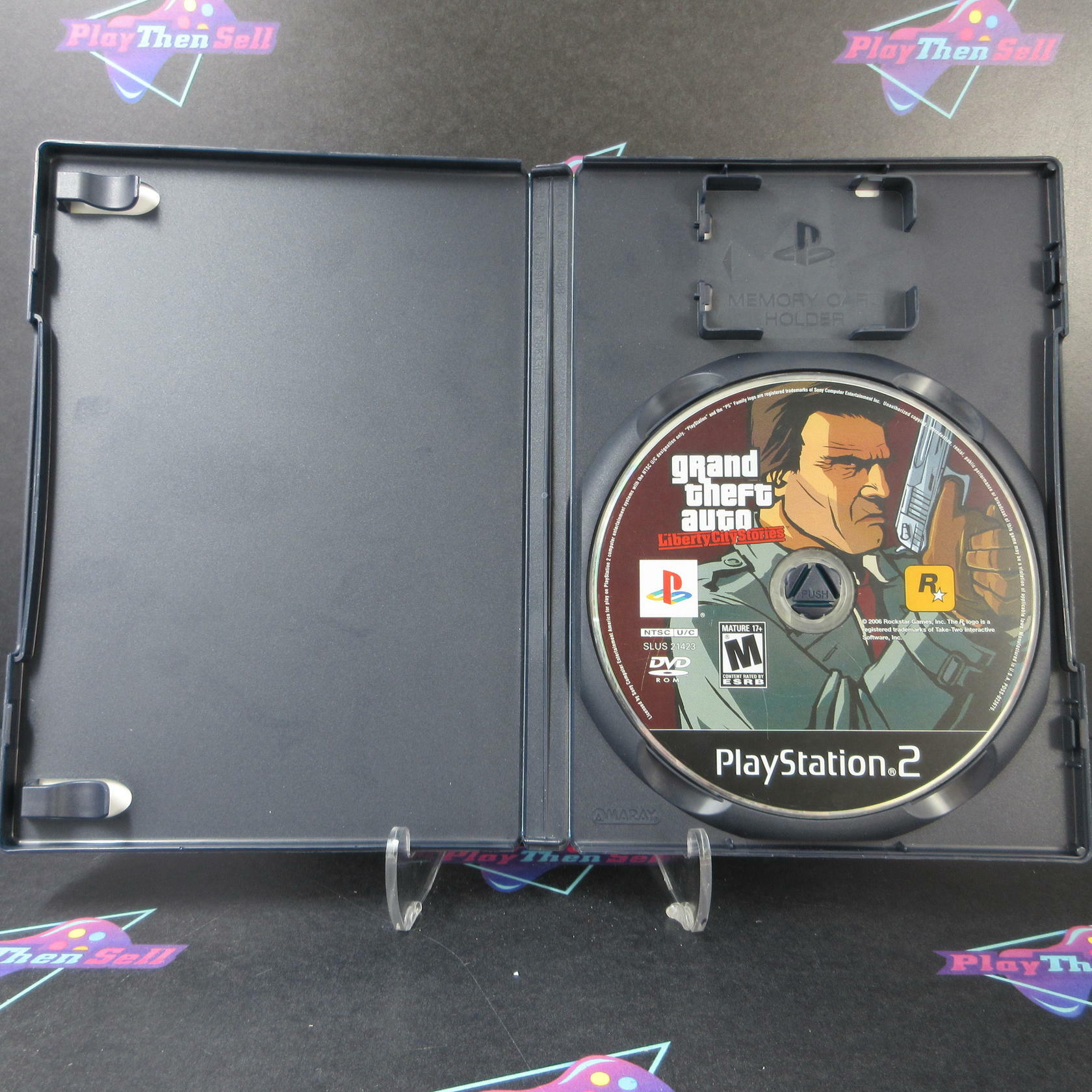 Grand Theft Auto Liberty City Stories PS2 PlayStation 2 AD/NM - Very Good