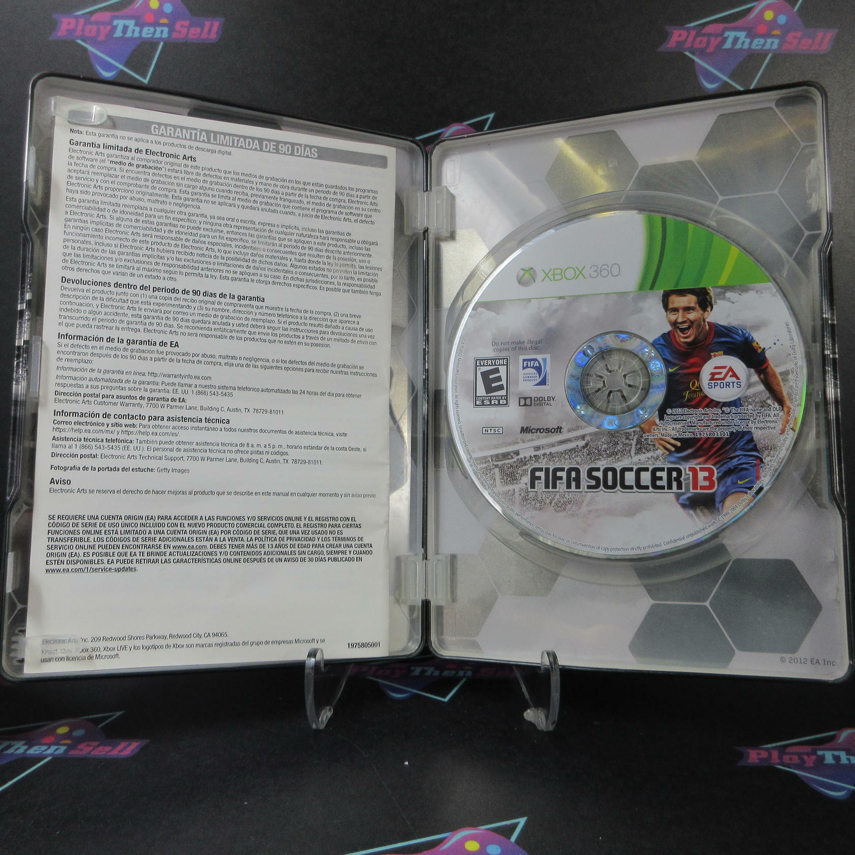 FIFA Soccer 13 Steelbook Xbox 360 AD Complete CIB - Very Good