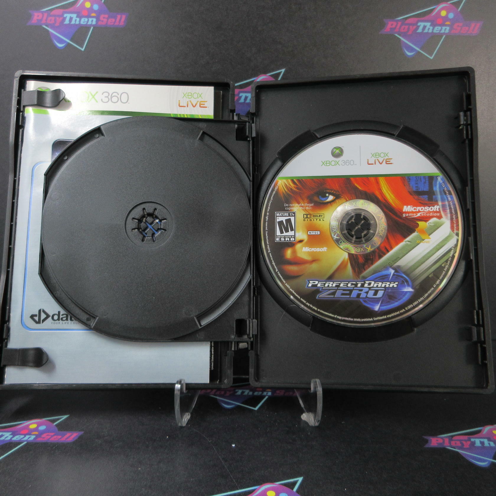 Perfect Dark Zero Collectors Edition Xbox 360 AD + Sleeve Complete CIB - Very Good