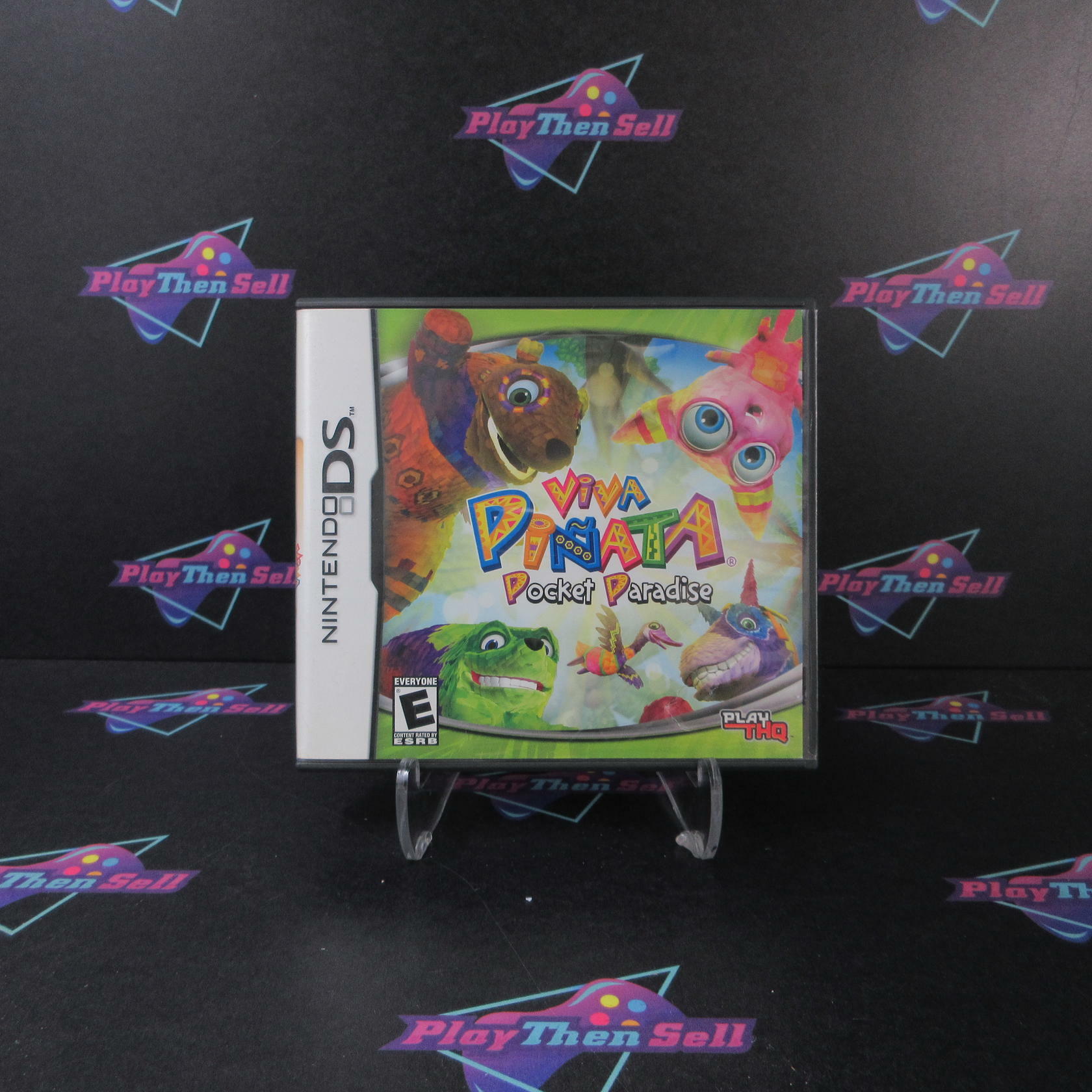 Viva Pinata Pocket Paradise Nintendo DS AD Complete CIB - Very Good