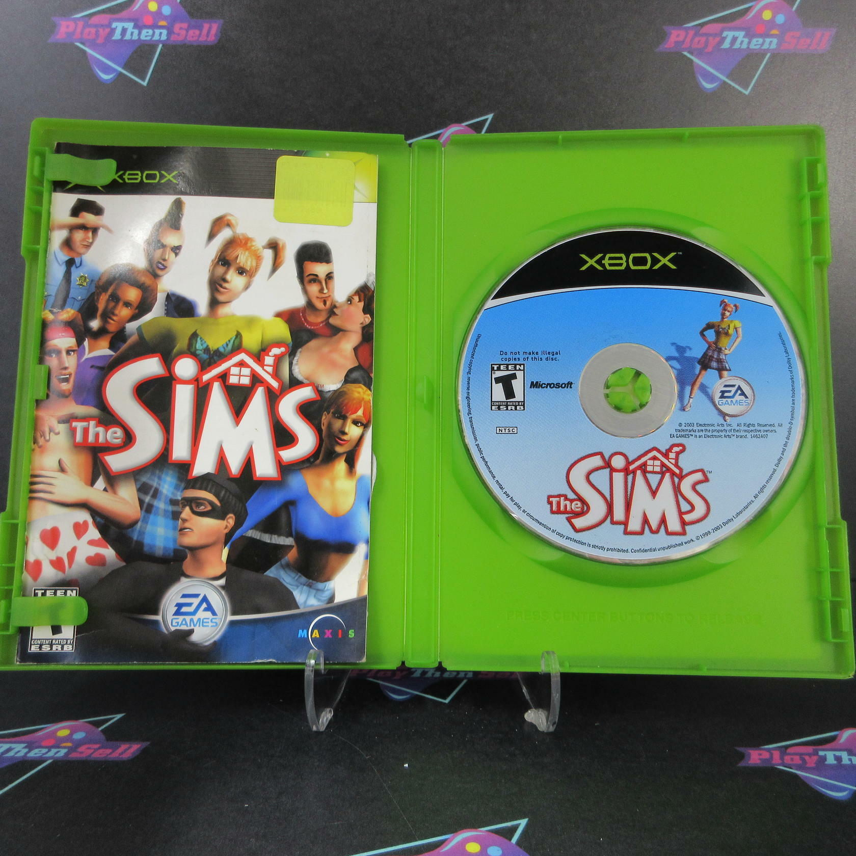 The Sims Xbox AD/DD/MD Complete CIB - Very Good