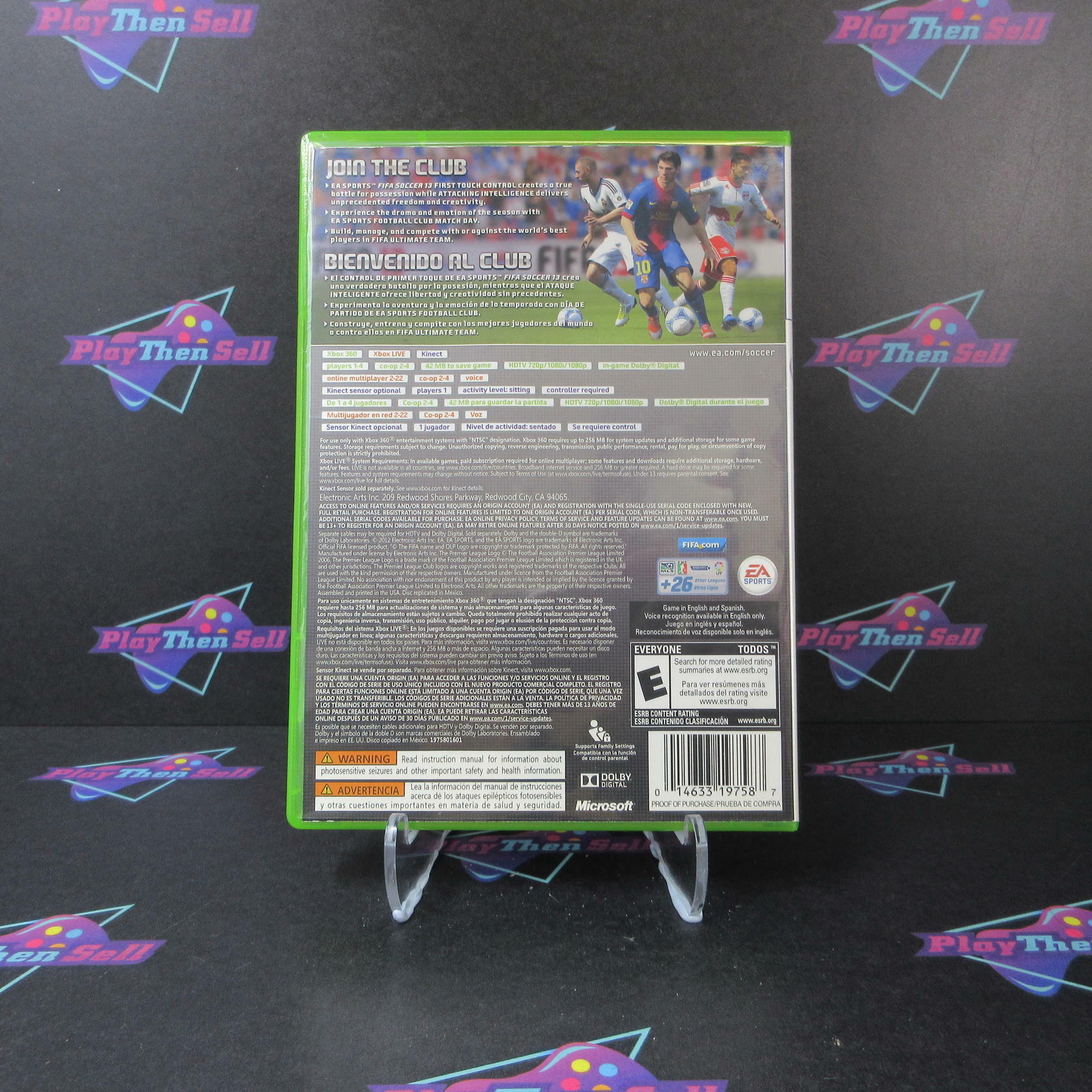 FIFA Soccer 13 Xbox 360 DD Complete CIB - Very Good