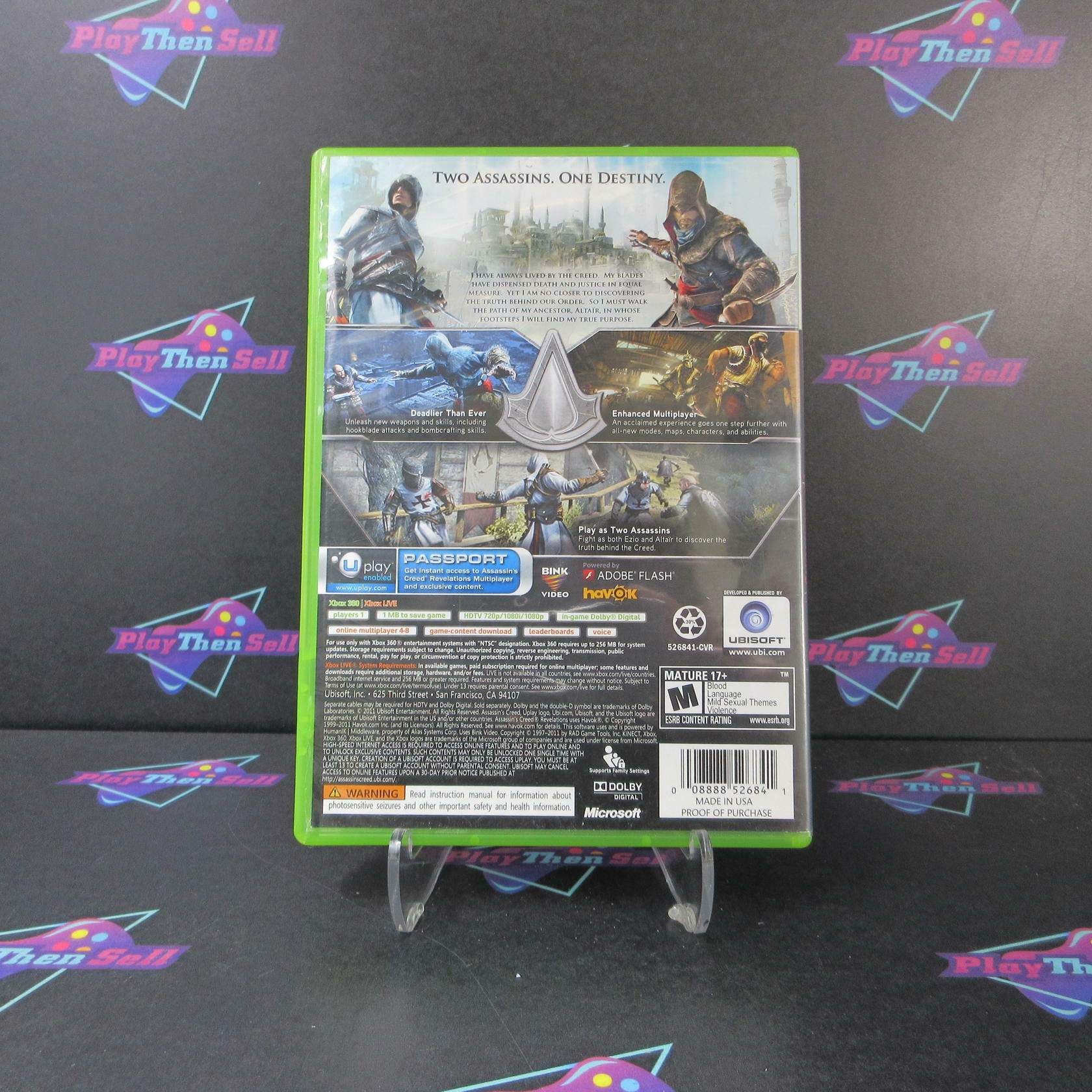 Assassin's Creed Revelations Xbox 360 DD/NM - Very Good