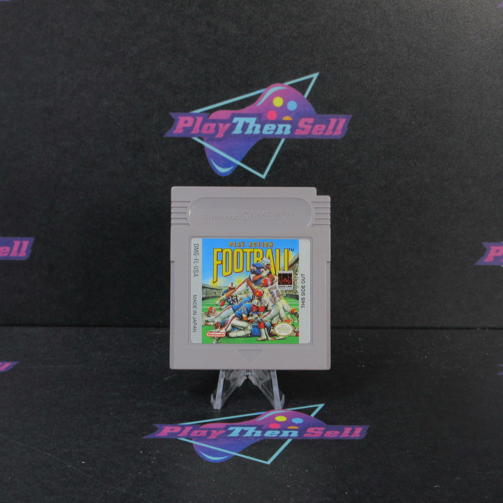 Play Action Football Nintendo GameBoy Cart Only Authentic / Tested - Very Good