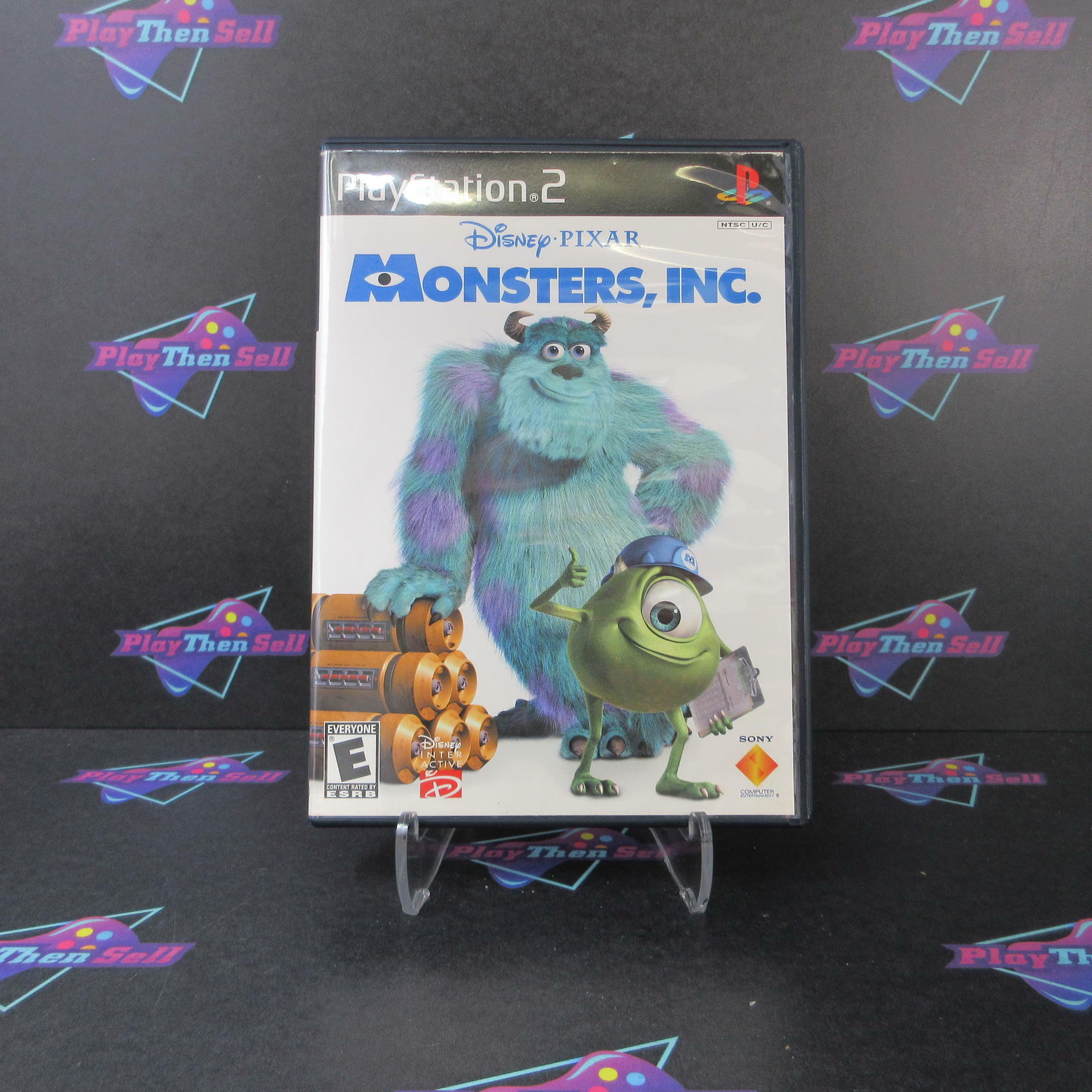 Monsters Inc PS2 PlayStation 2 AD Complete CIB - Very Good