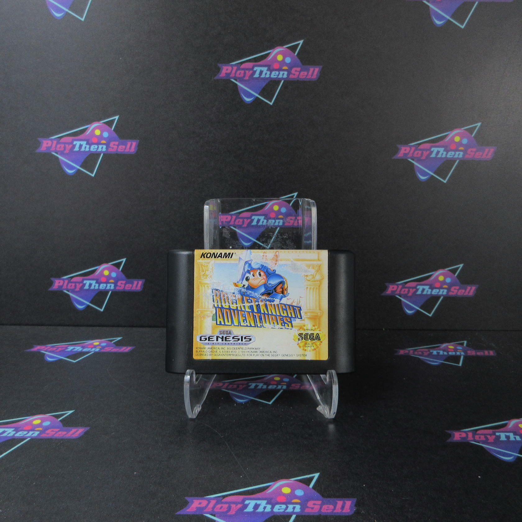 Rocket Knight Adventures Sega Genesis Cart Only AD Authentic / Tested - Very Good