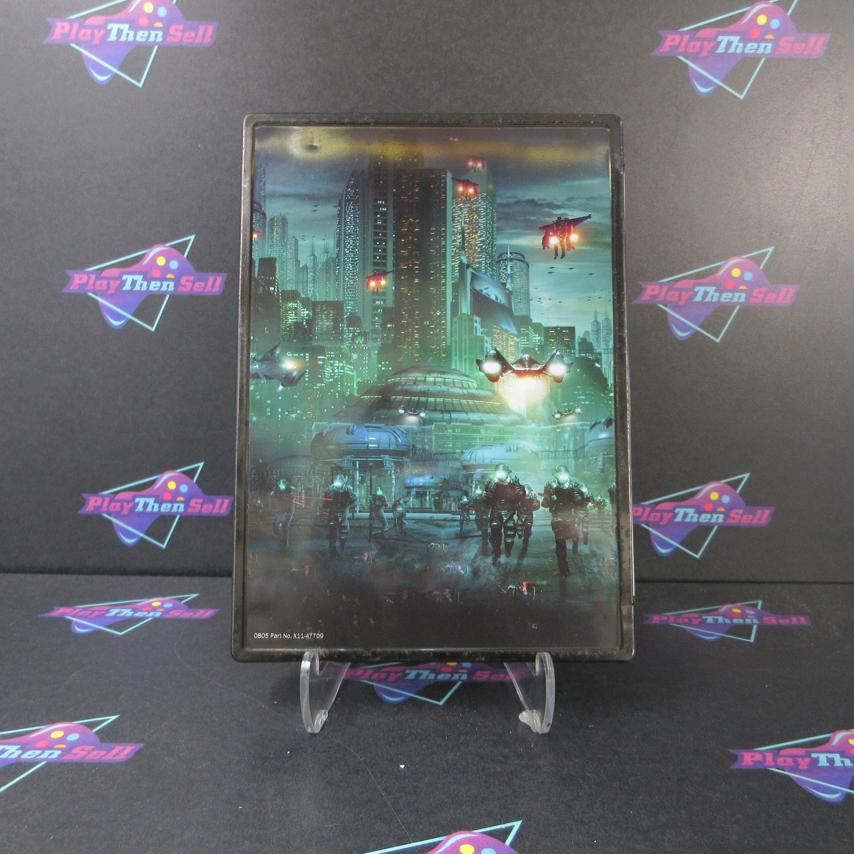 Perfect Dark Zero Collectors Edition Xbox 360 AD + Sleeve Complete CIB - Very Good