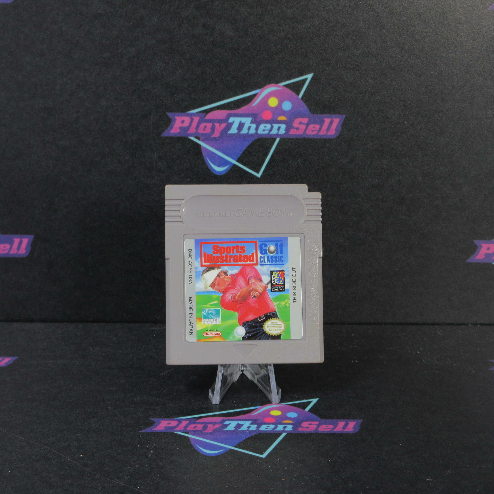 Sports Illustrated Golf Classic Nintendo GameBoy Cart Only Authentic / Tested - Very Good