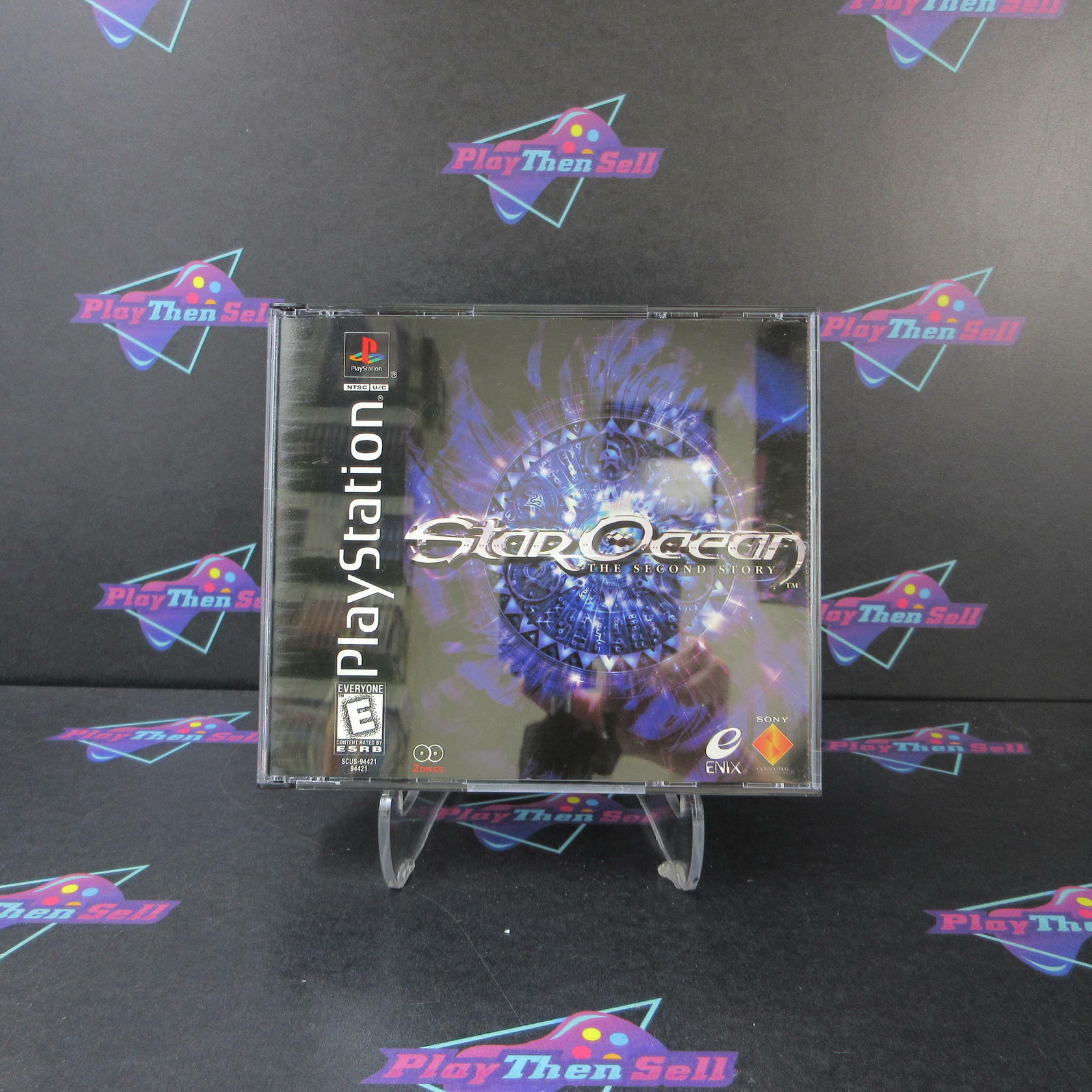 Star Ocean The Second Story PS1 PlayStation 1 MD Complete CIB - Very Good