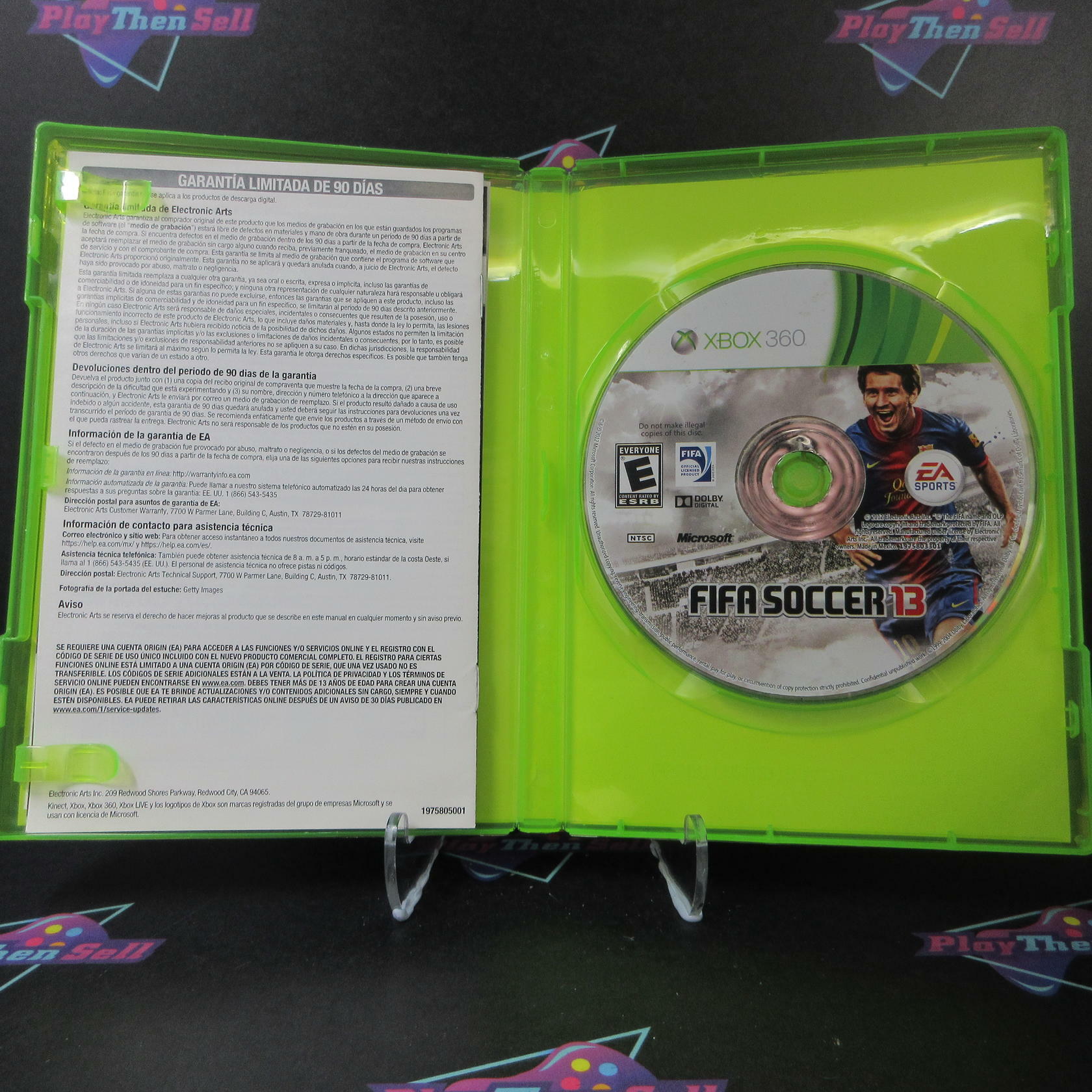FIFA Soccer 13 Xbox 360 DD Complete CIB - Very Good