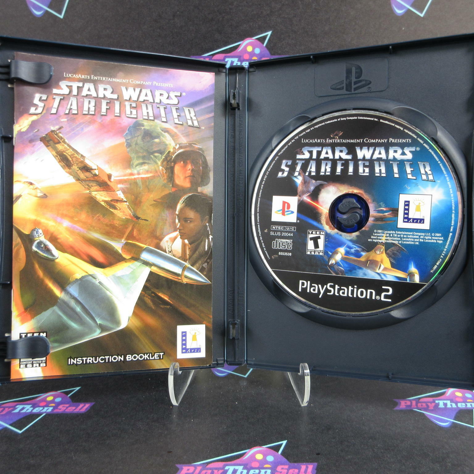 Star Wars Starfighter PS2 PlayStation 2 Complete - Excellent
