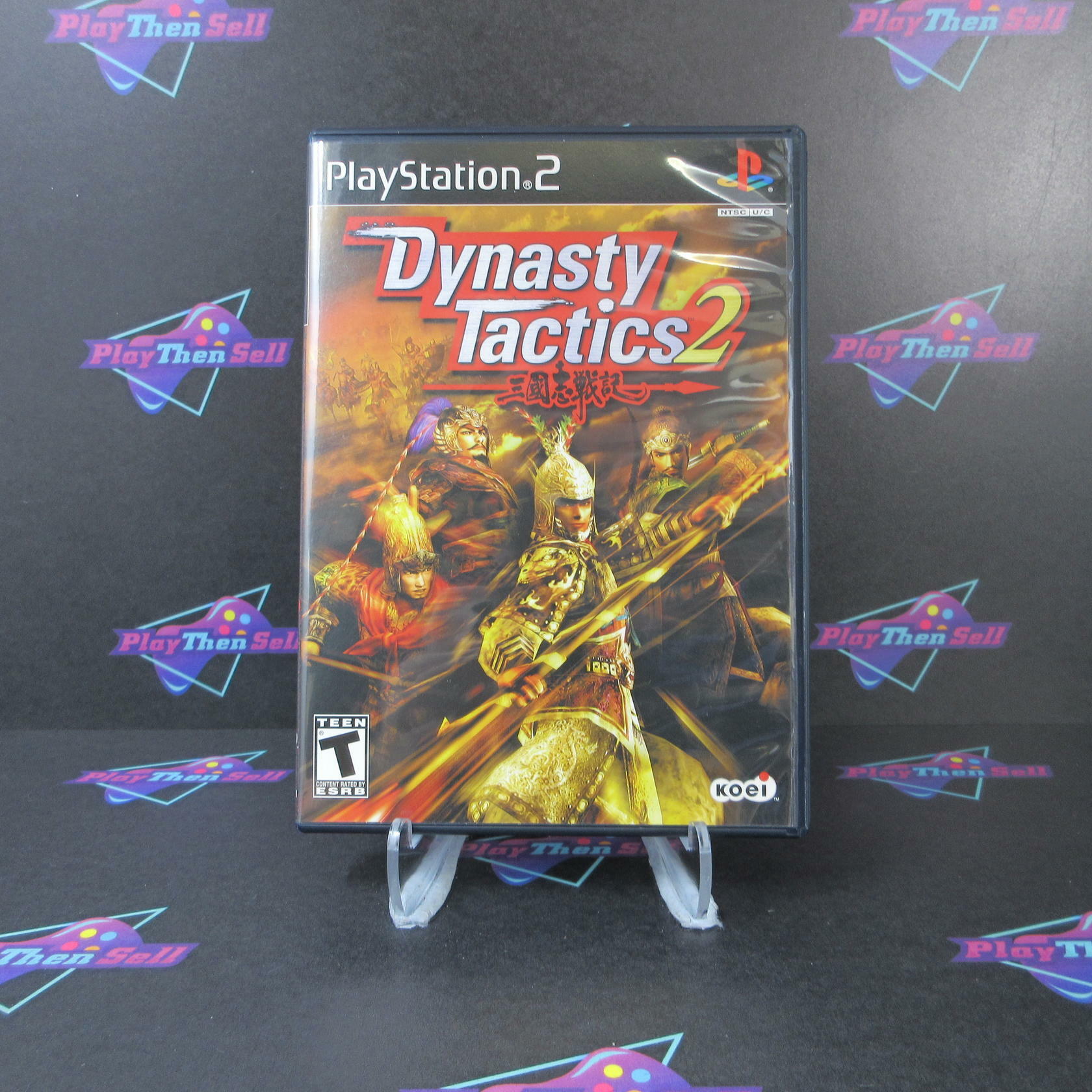 Dynasty Tactics 2 PS2 PlayStation 2 + Reg Card - Like New