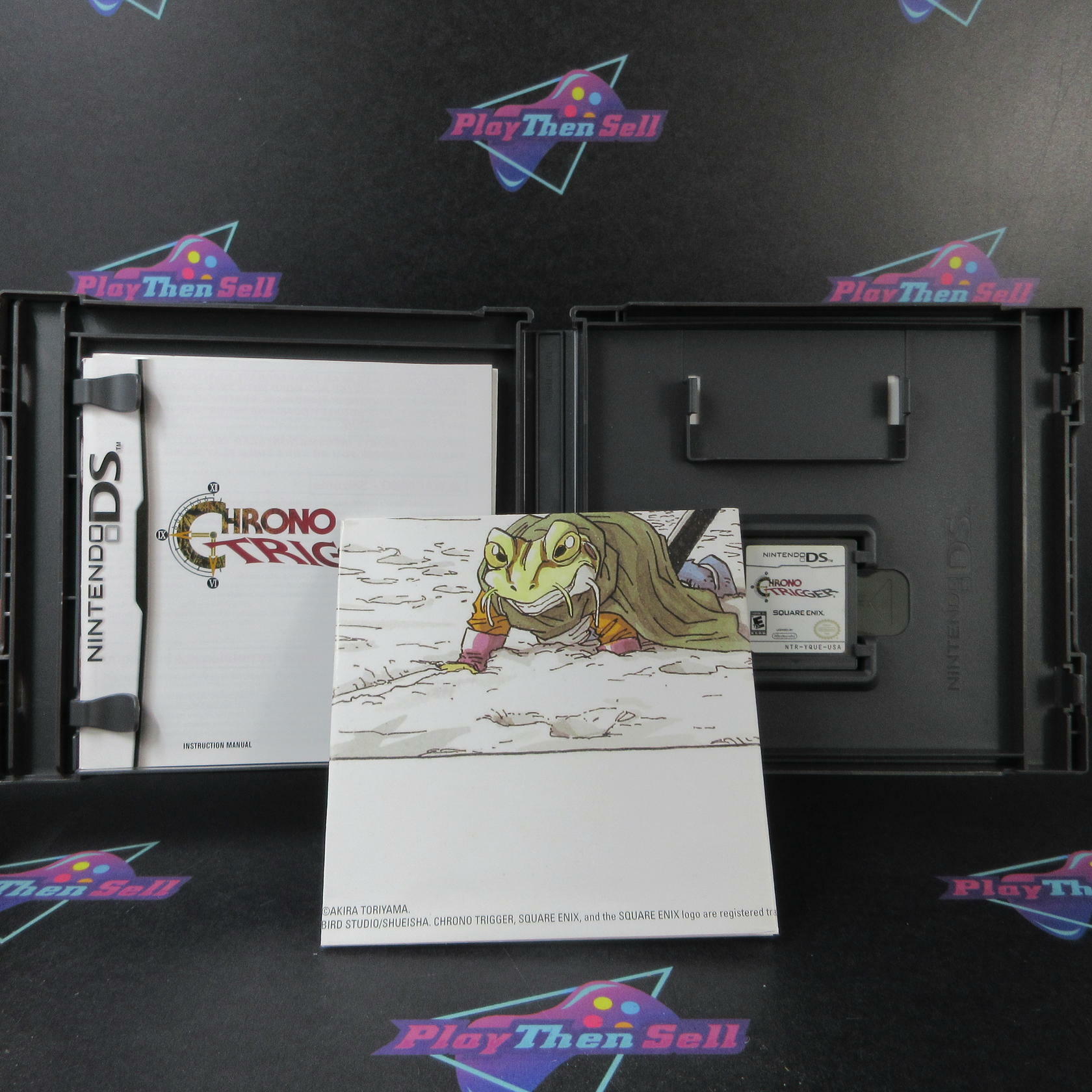 Chrono Trigger Nintendo DS + Poster - Like New