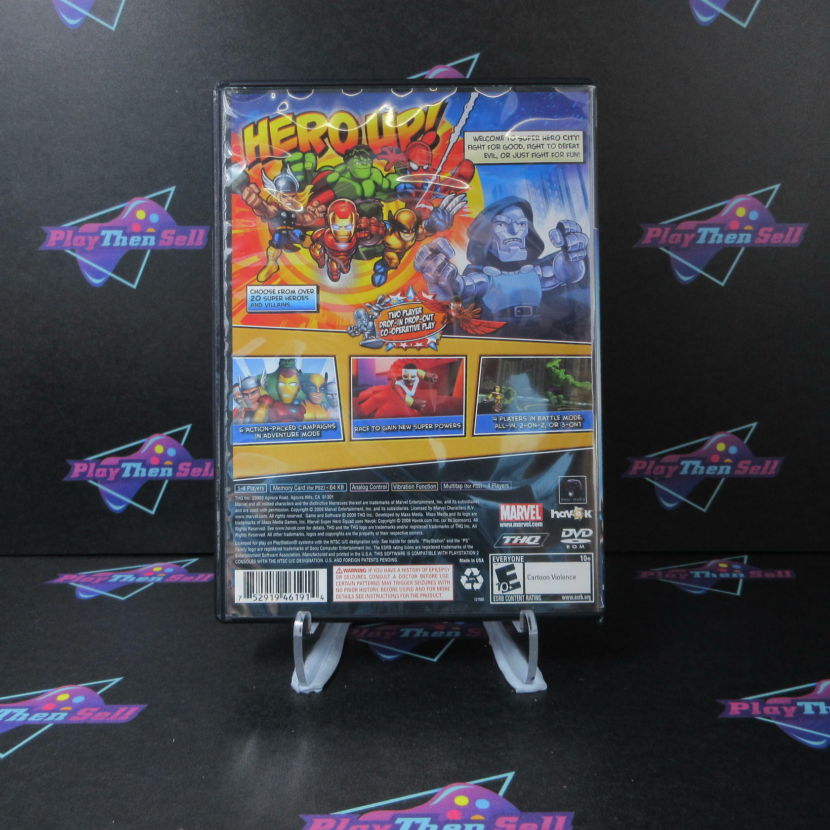 Marvel Super Hero Squad PS2 PlayStation 2 - Like New