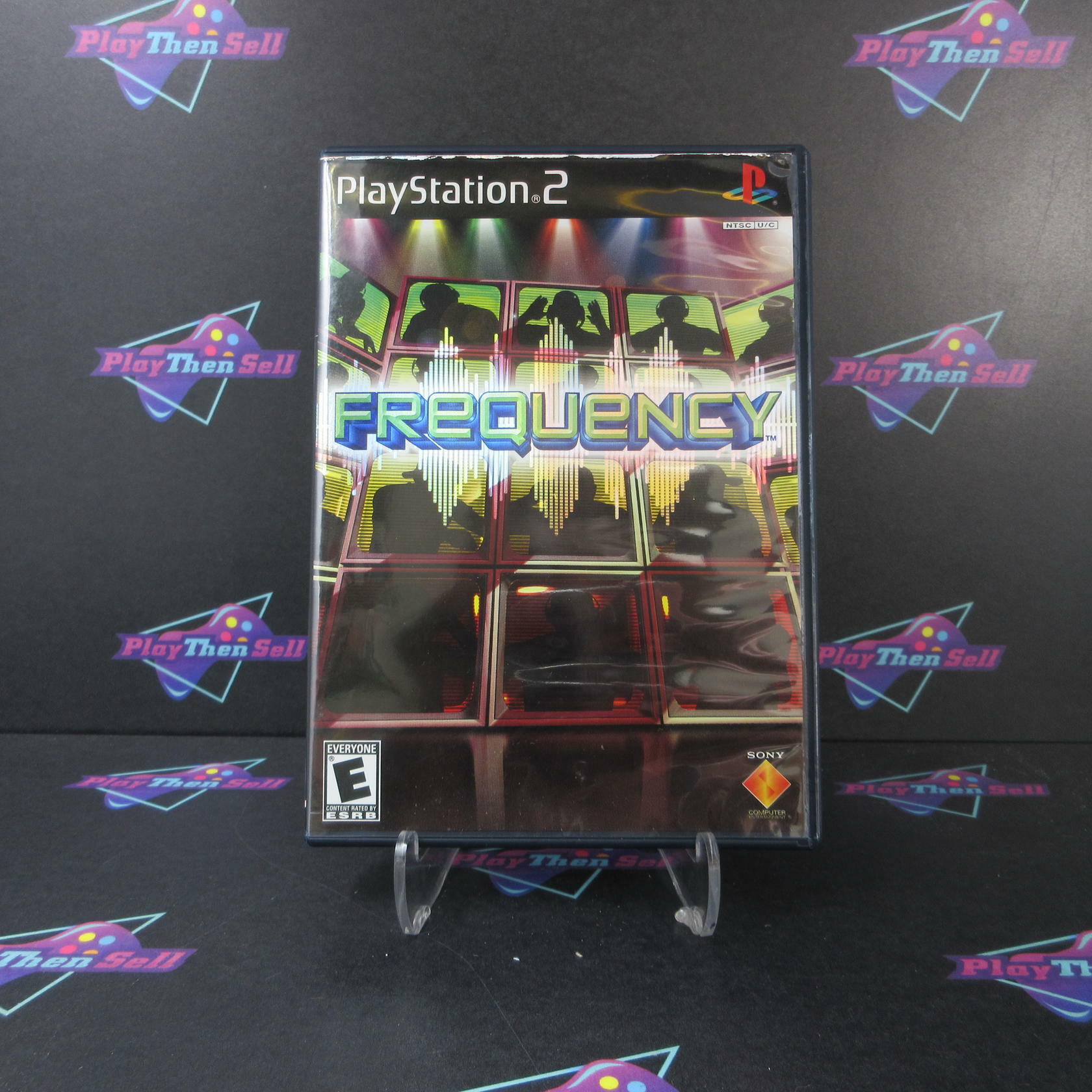 Frequency PS2 PlayStation 2 AD + Reg Card Complete CIB - Very Good