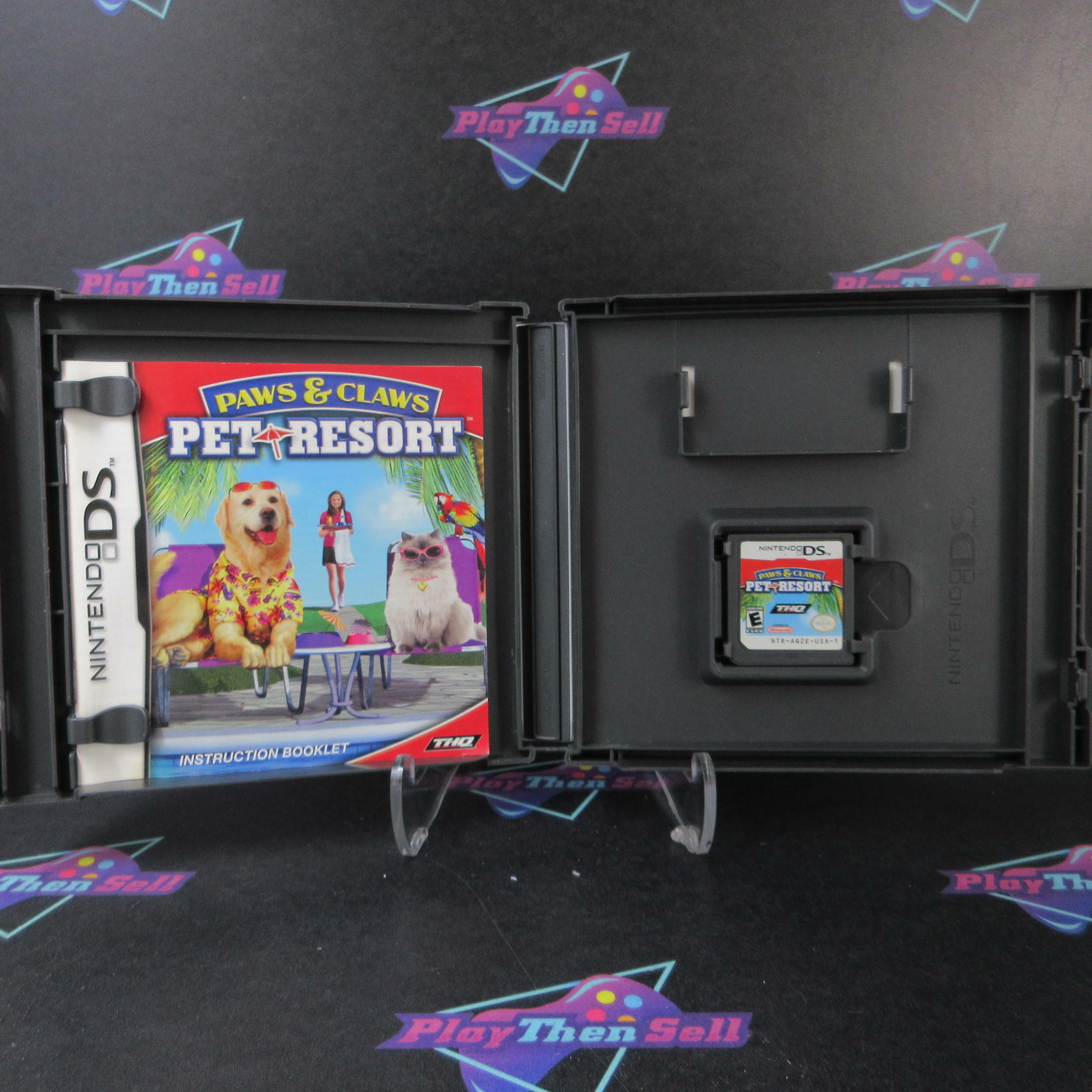 Paws & Claws Pet Resort Nintendo DS AD/CS Complete CIB - Very Good