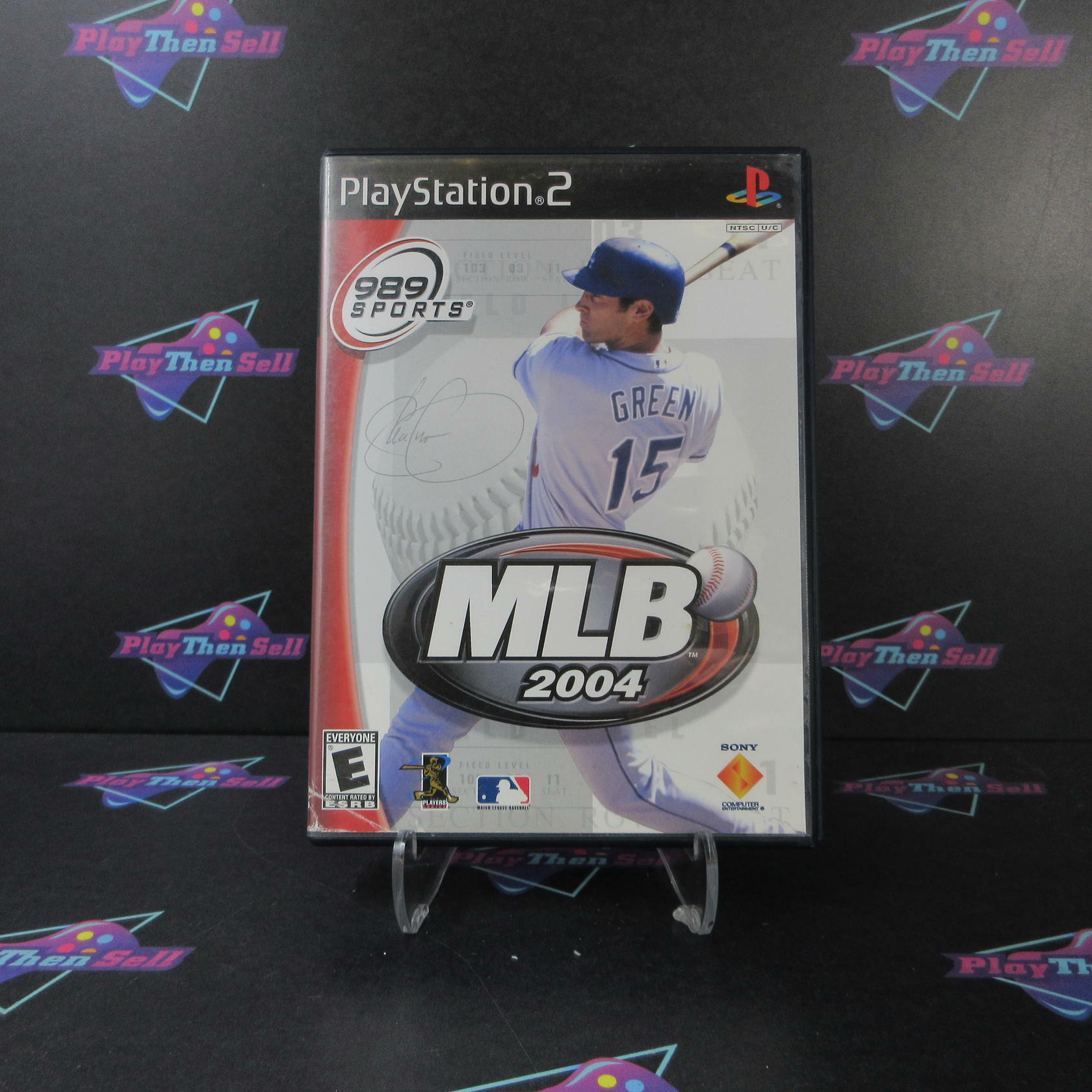 MLB 2004 PS2 PlayStation 2 AD + Reg Card Complete CIB - Very Good