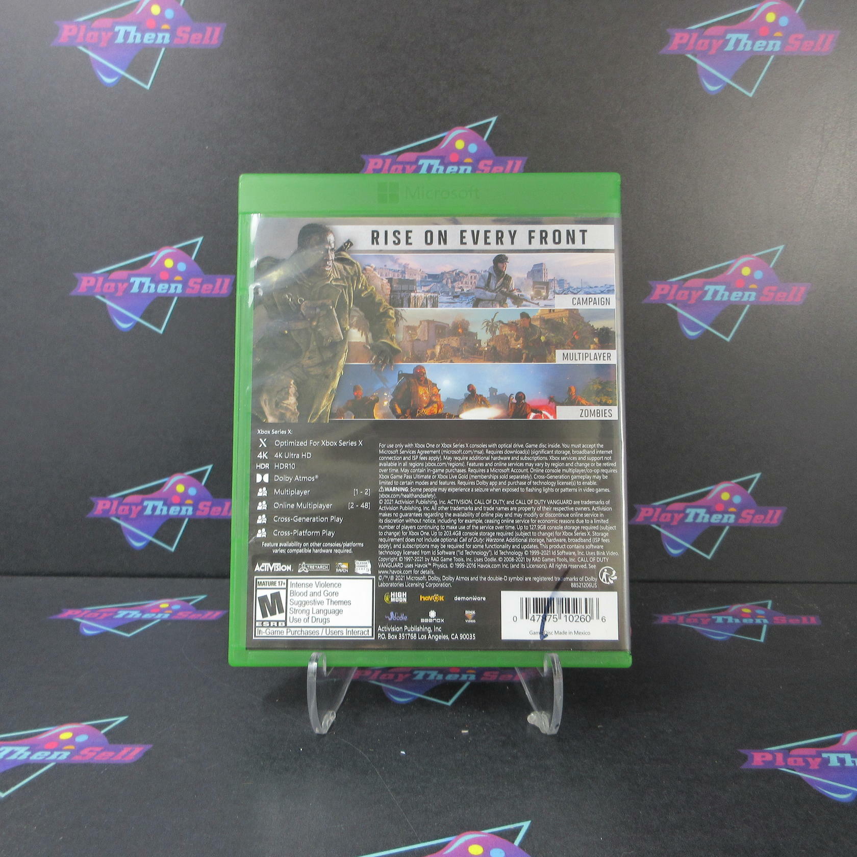 Call of Duty Vanguard  Xbox One AD Complete CIB - Very Good