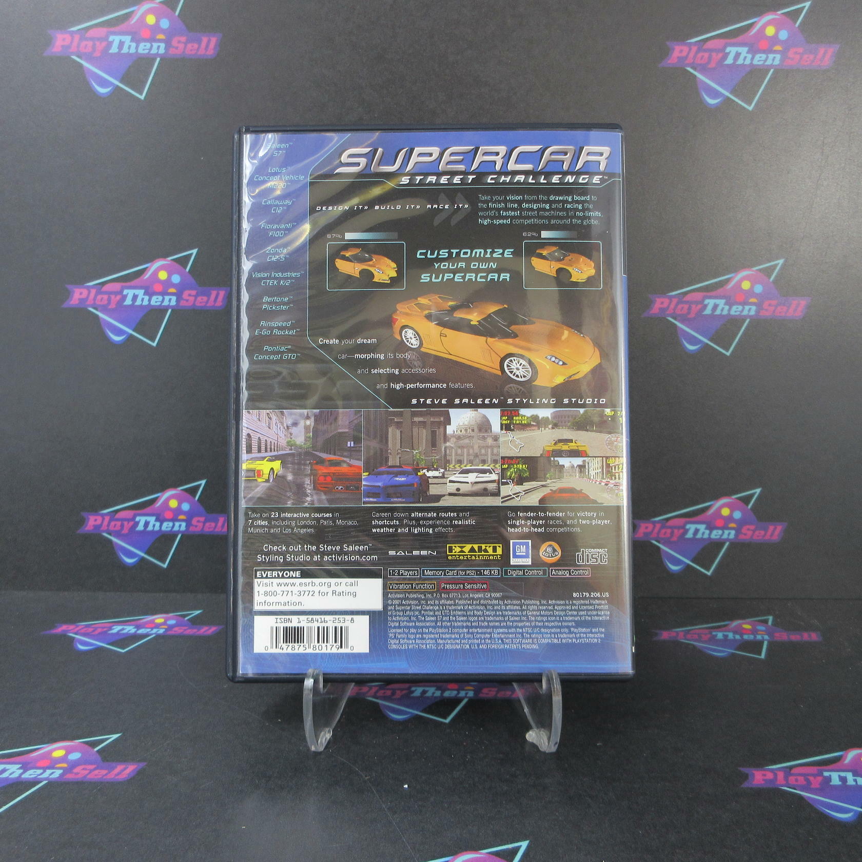 Supercar Street Challenge PS2 PlayStation 2 - Very Good