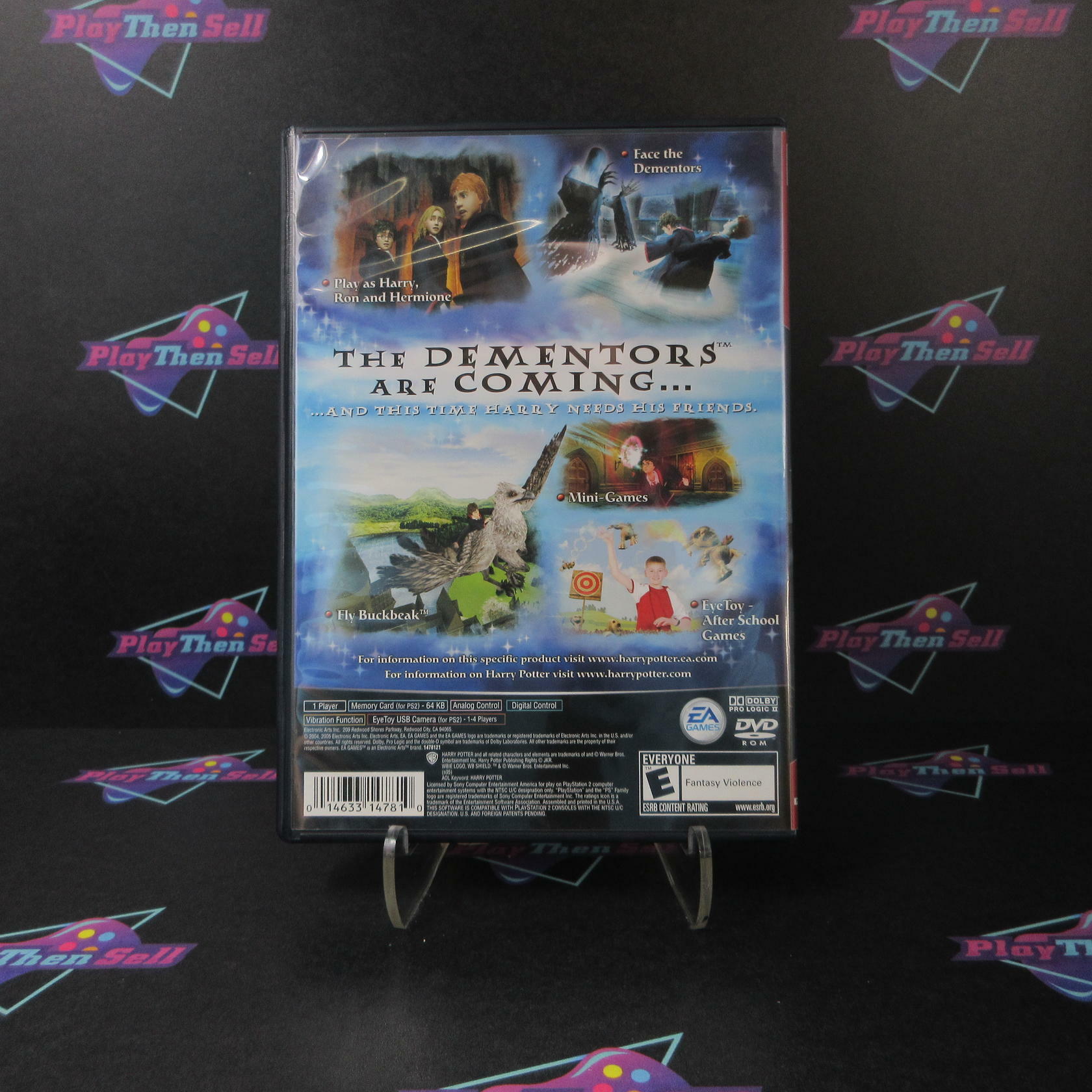 Harry Potter and the Prisoner of Azkaban PS2 PlayStation 2 GH - Like New