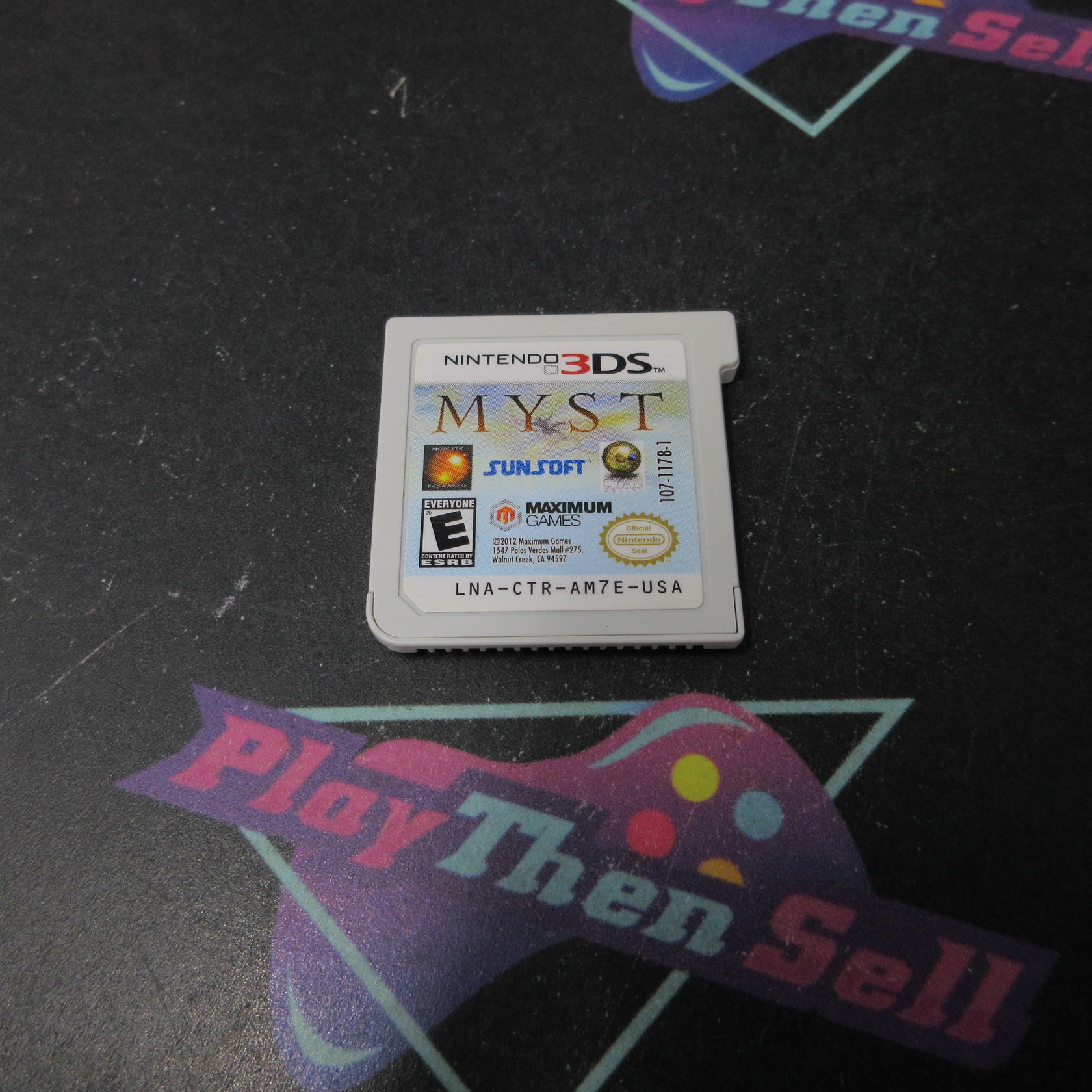 Myst Nintendo 3DS AD/CS Complete CIB - Very Good